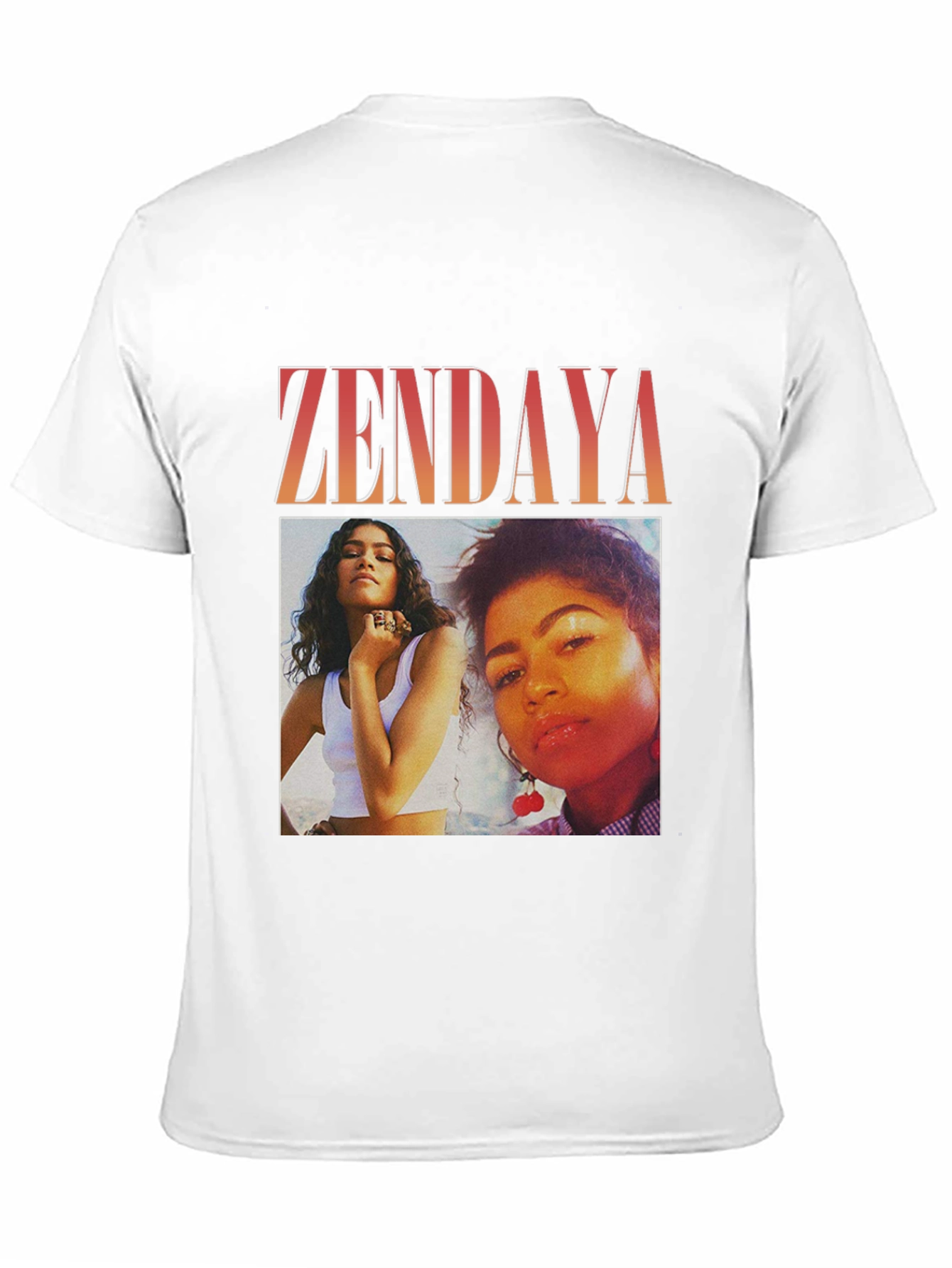Zendaya Graphic Tee - Trendy Photo Print T-Shirt