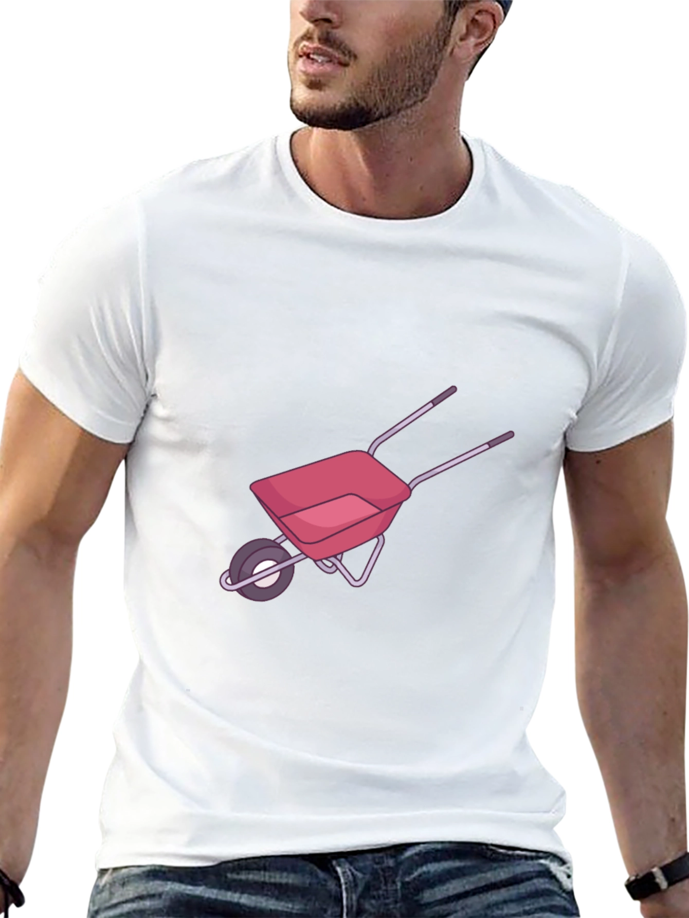 Wheelbarrow T-Shirt - Garden Humor