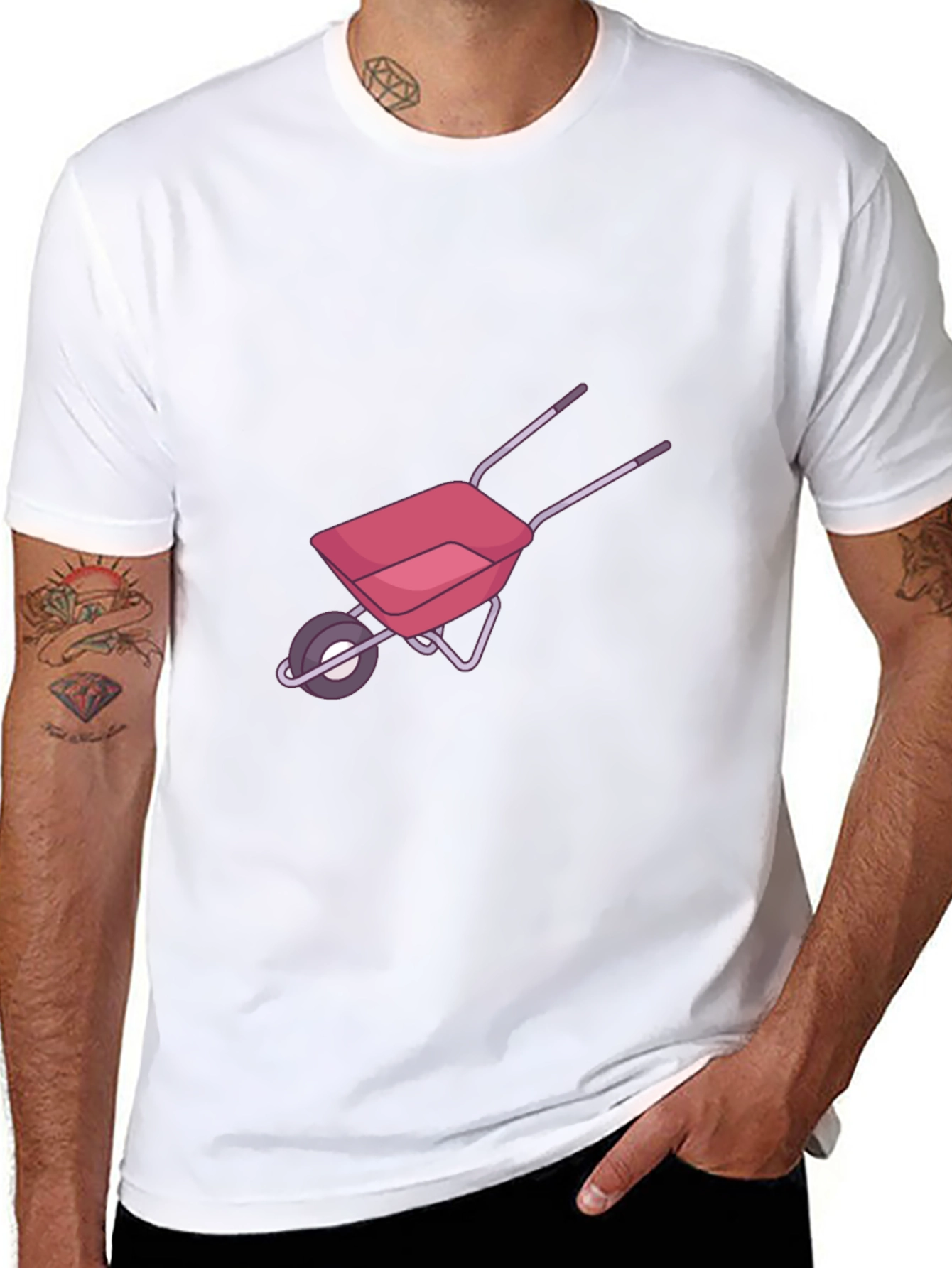 Wheelbarrow T-Shirt - Garden Humor