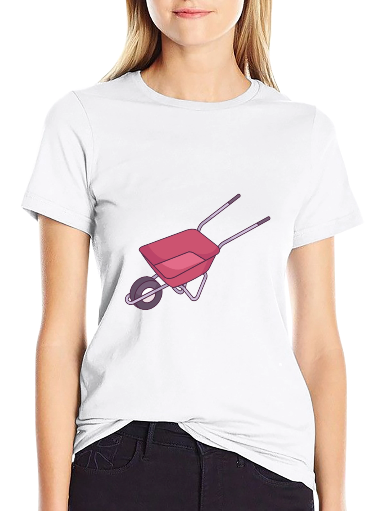 Wheelbarrow T-Shirt - Garden Humor