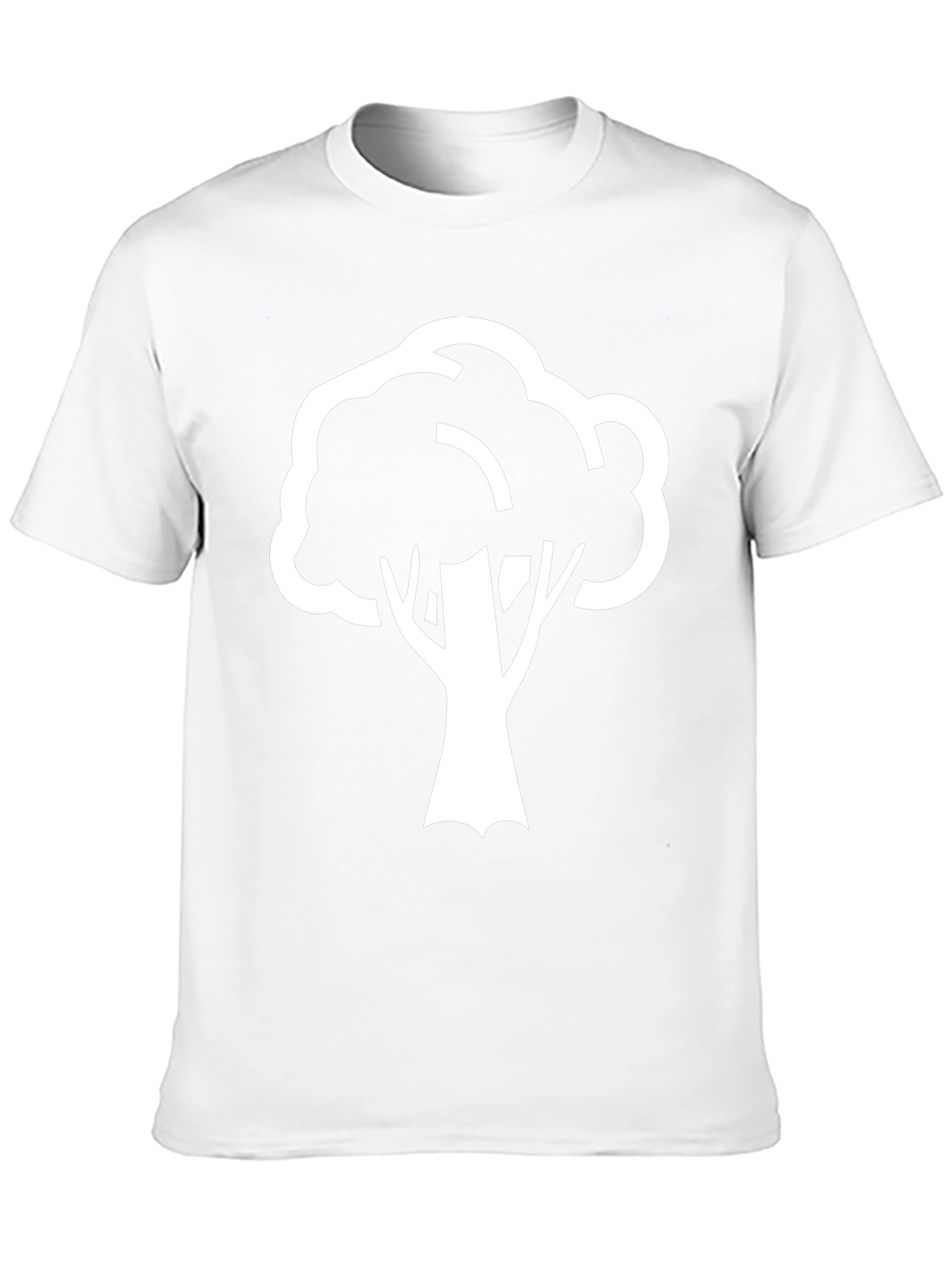 Bold Tree Graphic Tee - Black Cotton Casual Shirt