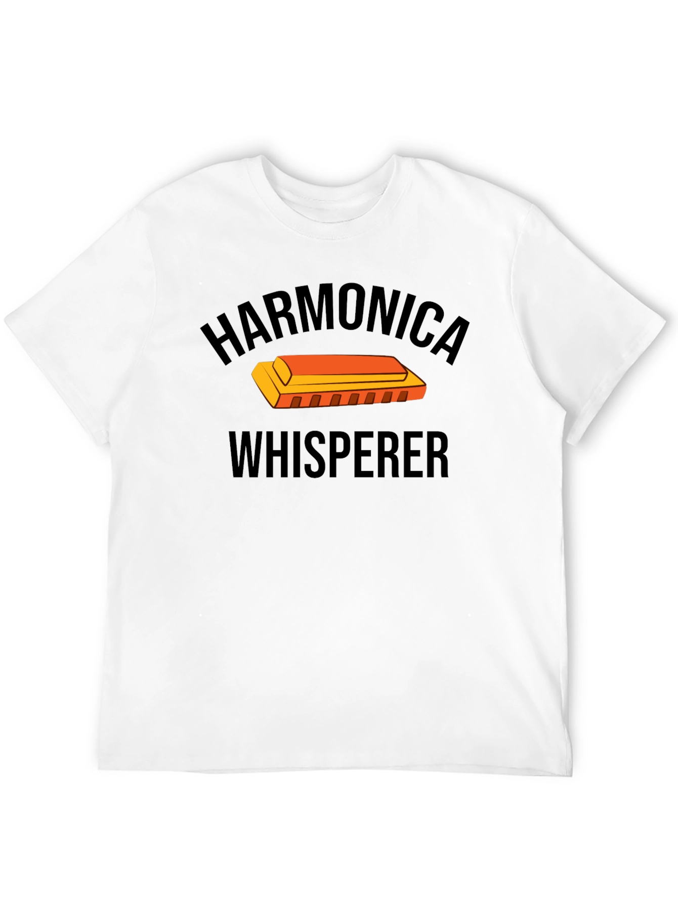 Harmonica Whisperer Graphic T-Shirt