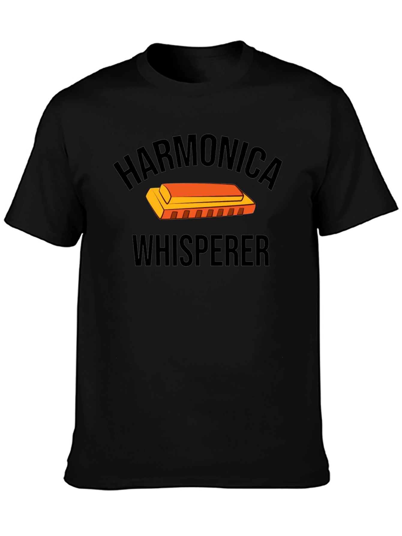 Harmonica Whisperer Graphic T-Shirt