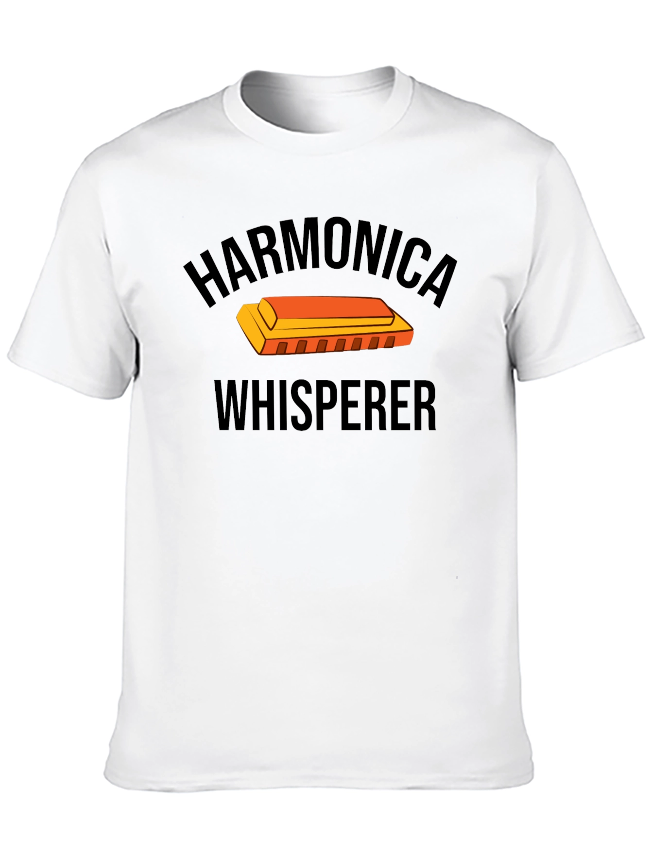 Harmonica Whisperer Graphic T-Shirt