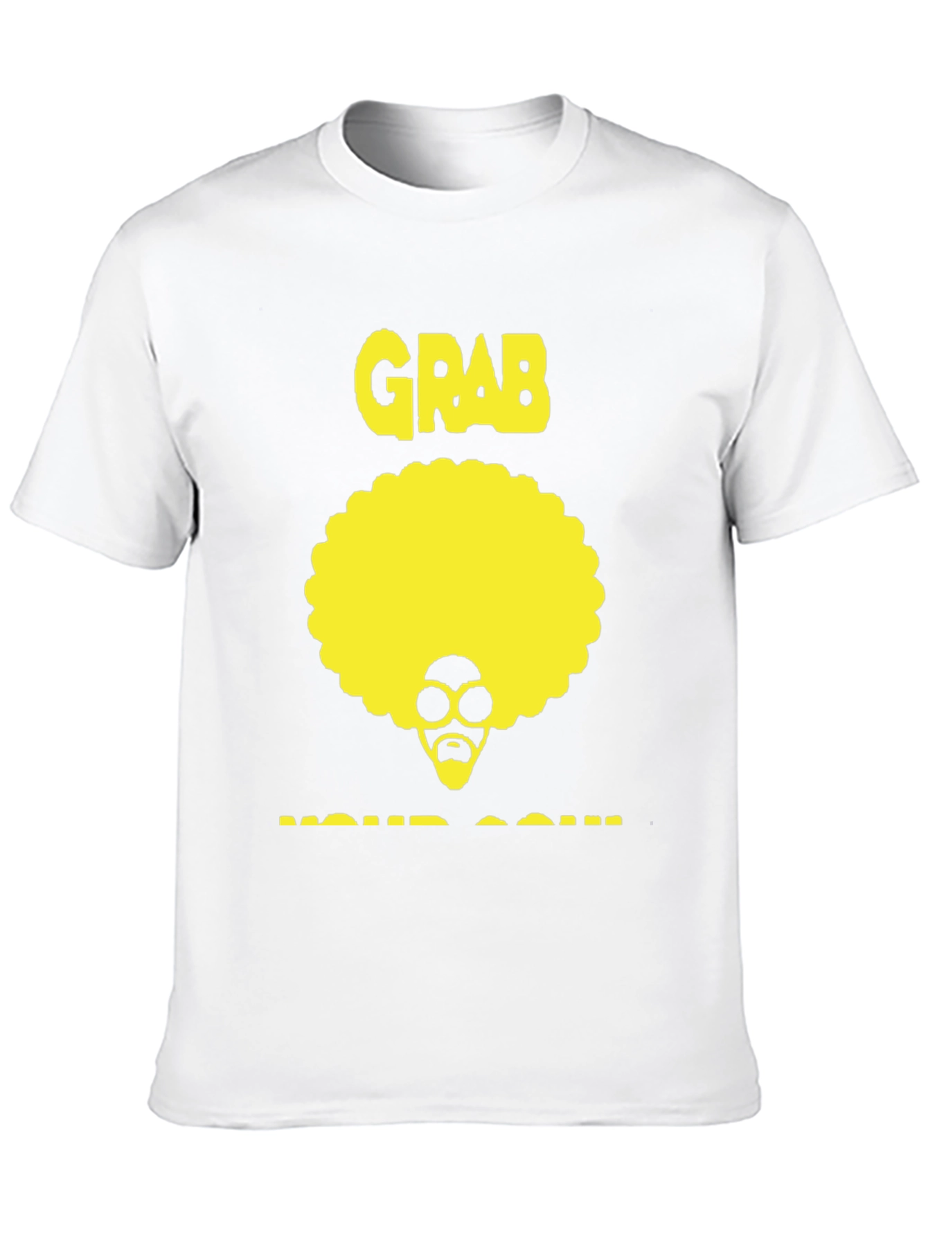 Grab Your Soul Retro Afro T-Shirt