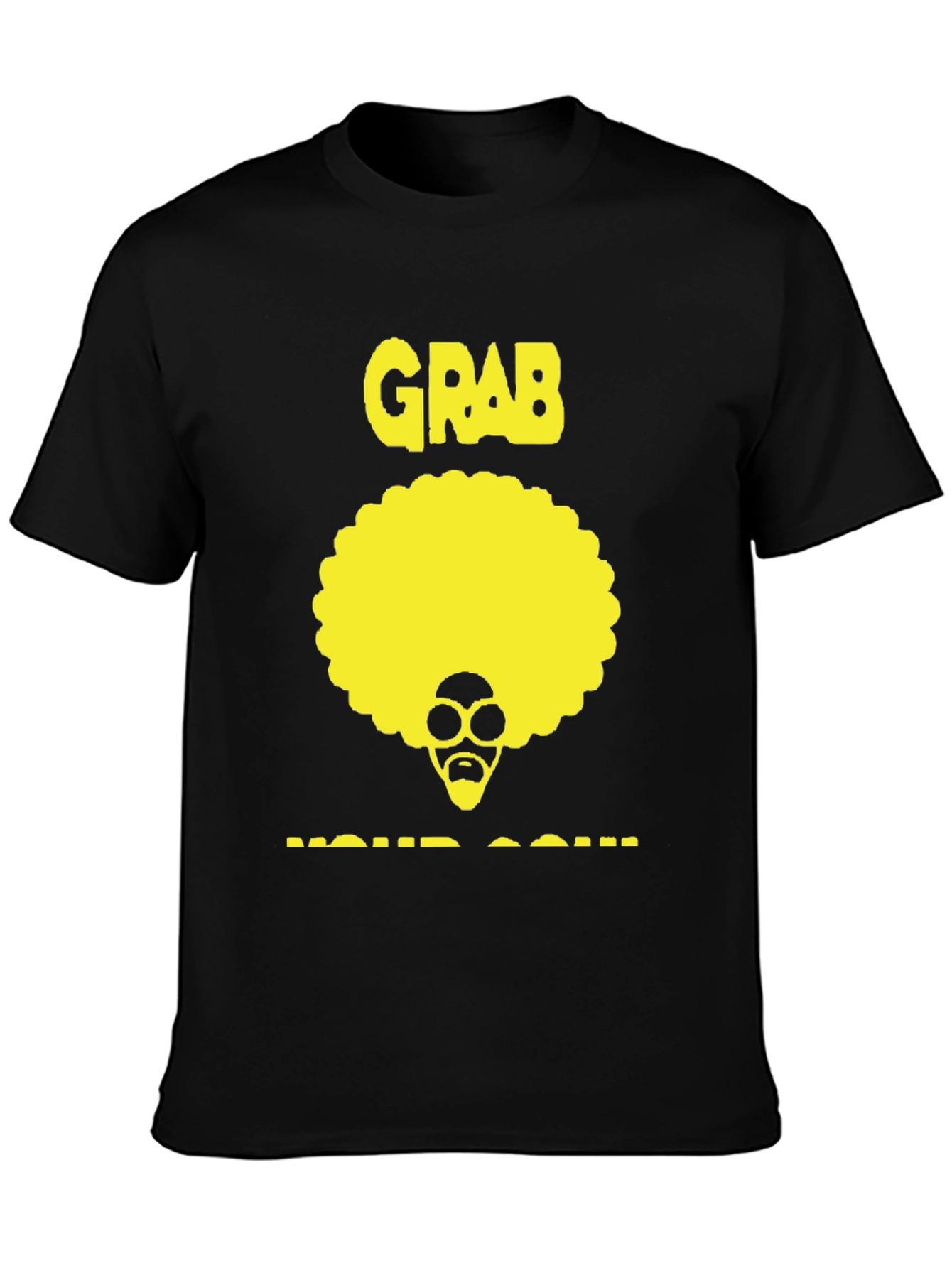 Grab Your Soul Retro Afro T-Shirt
