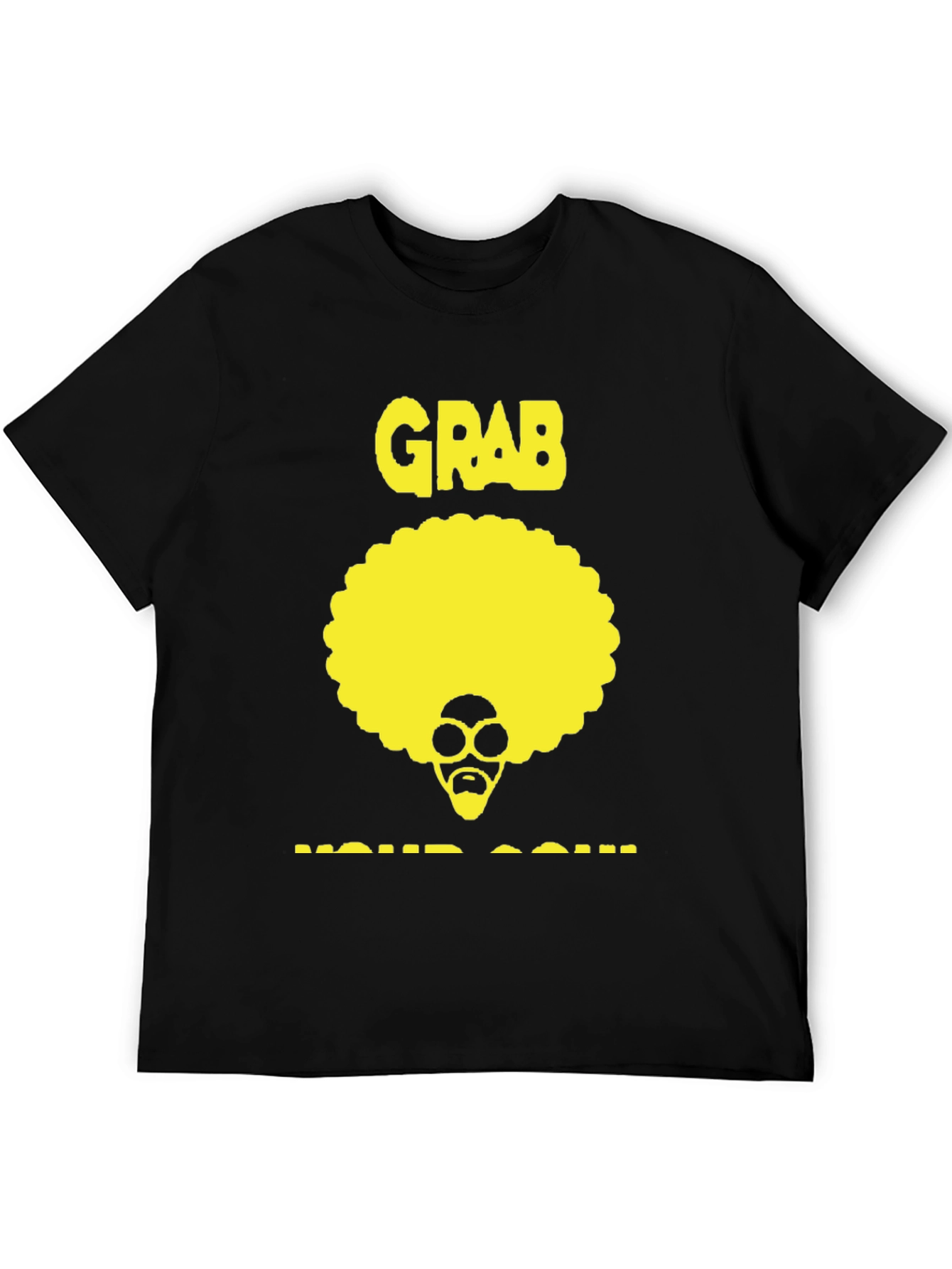 Grab Your Soul Retro Afro T-Shirt