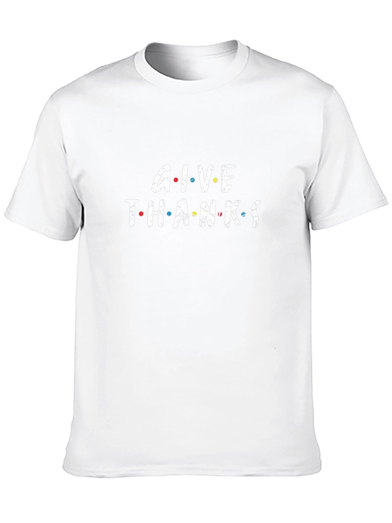 Give Thanks T-Shirt - Friends Inspired Thanksgiving Tee