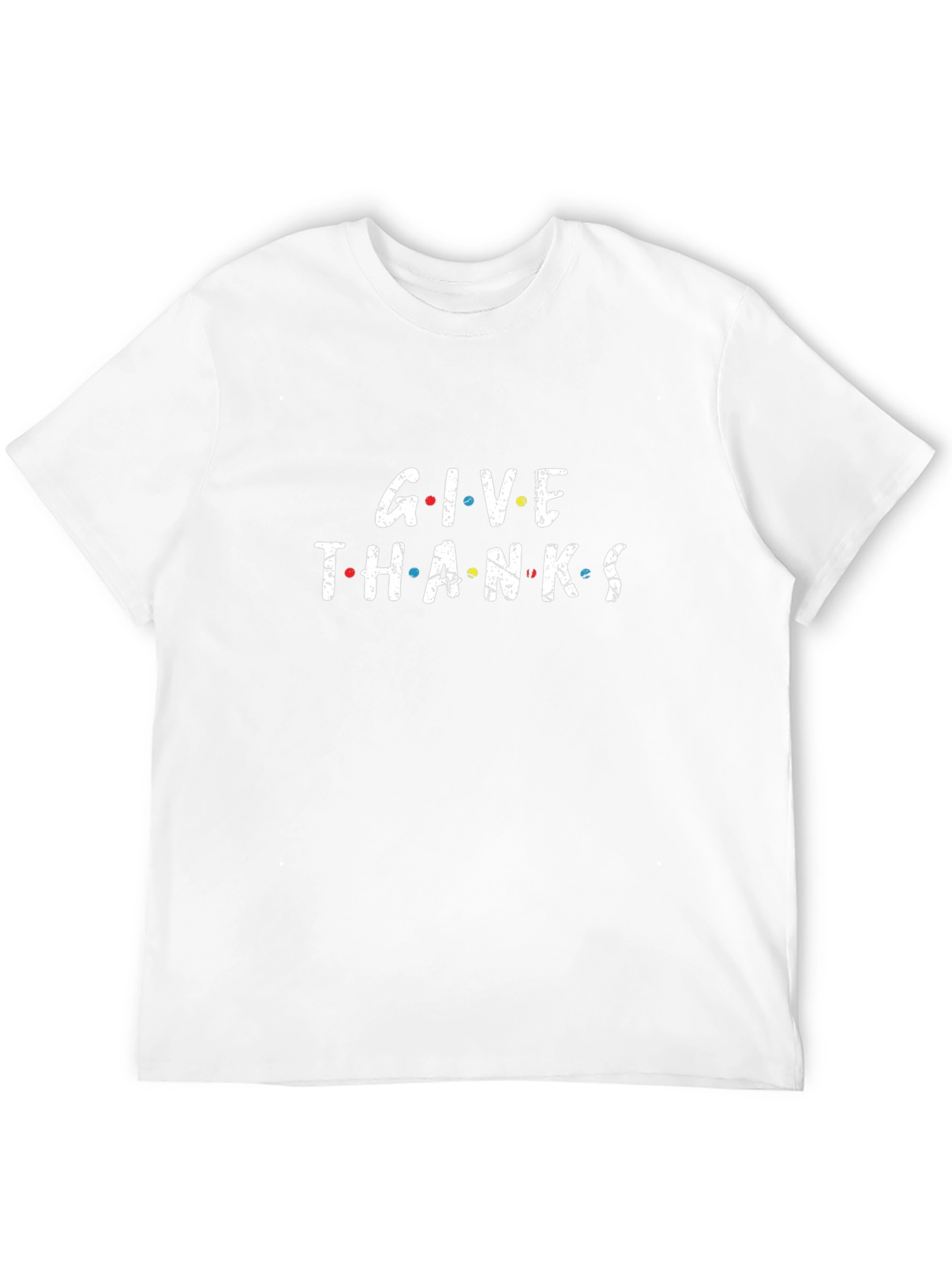 Give Thanks T-Shirt - Friends Inspired Thanksgiving Tee
