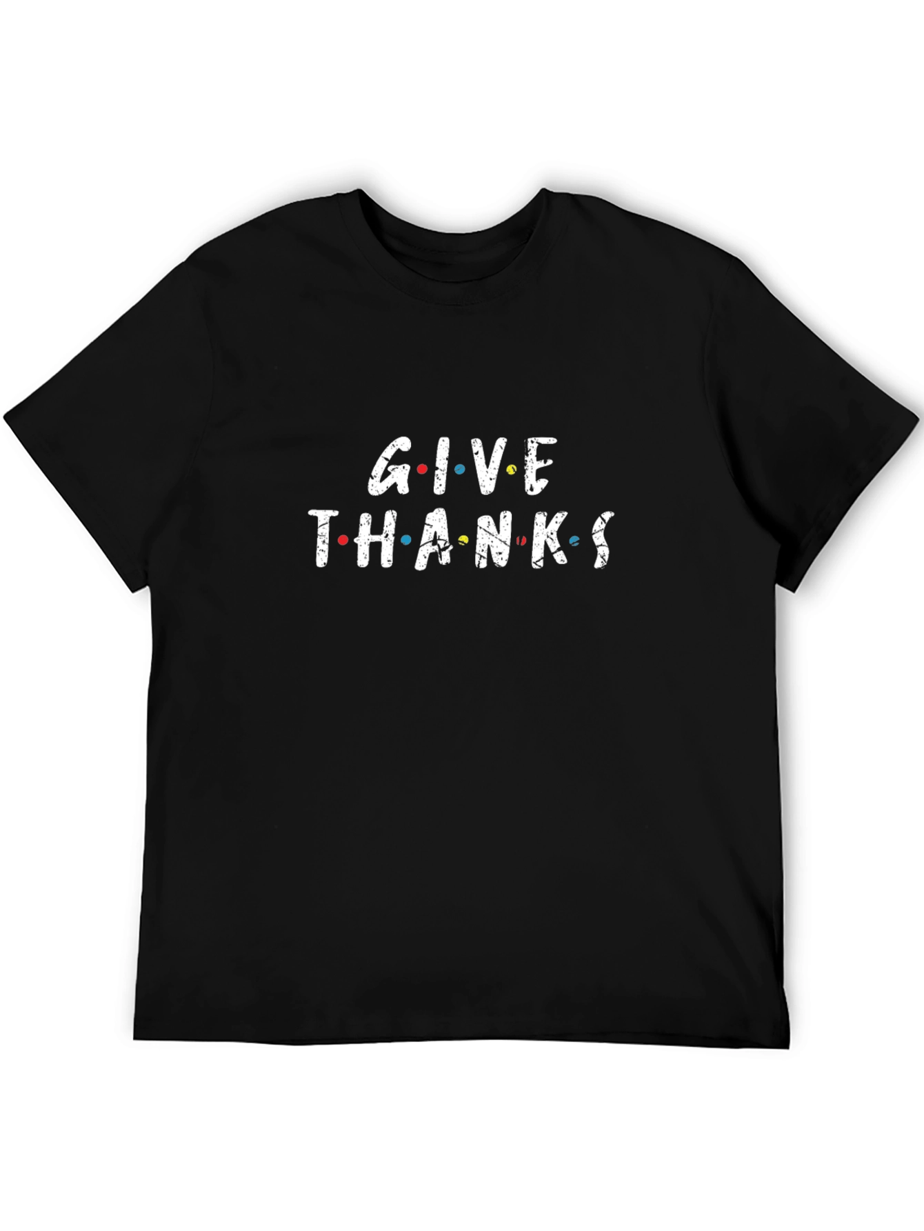 Give Thanks T-Shirt - Friends Inspired Thanksgiving Tee