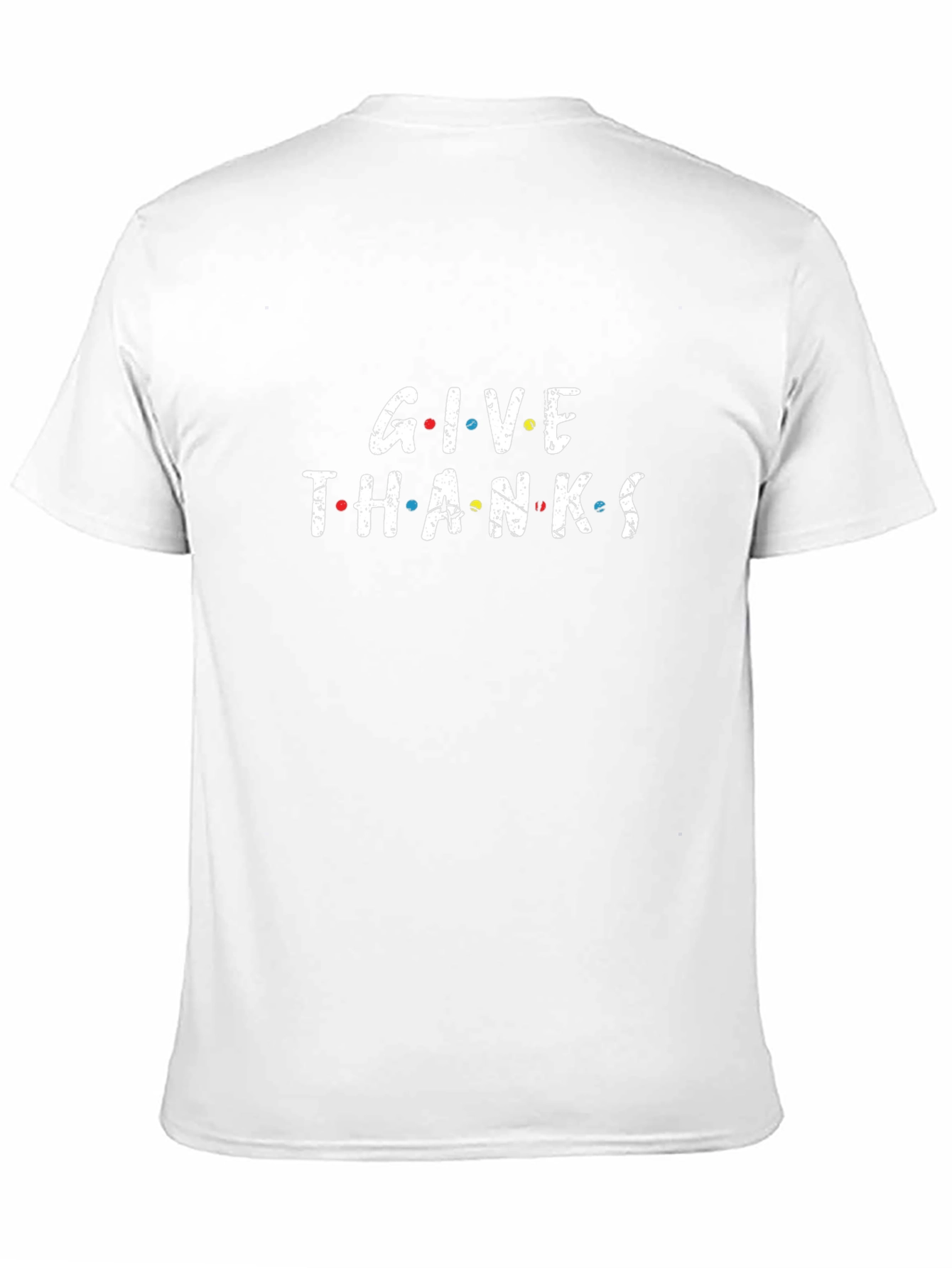 Give Thanks T-Shirt - Friends Inspired Thanksgiving Tee