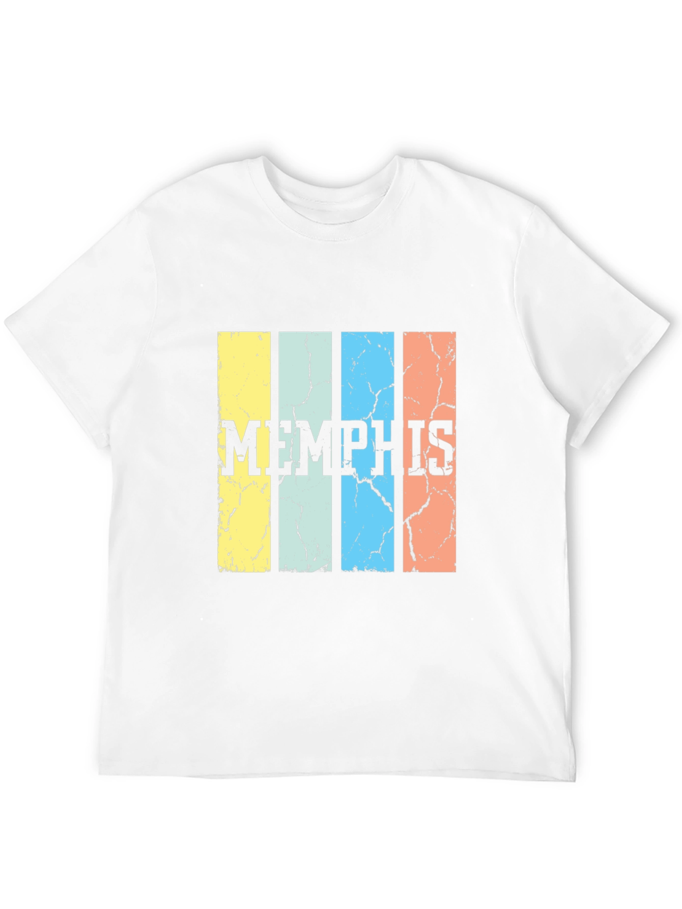 Memphis Retro Striped T-Shirt