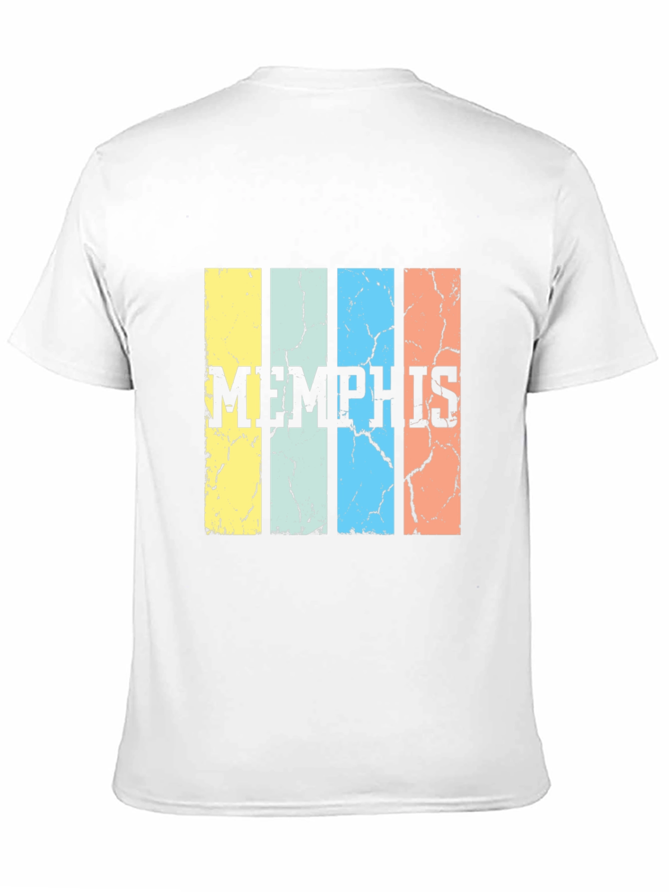 Memphis Retro Striped T-Shirt