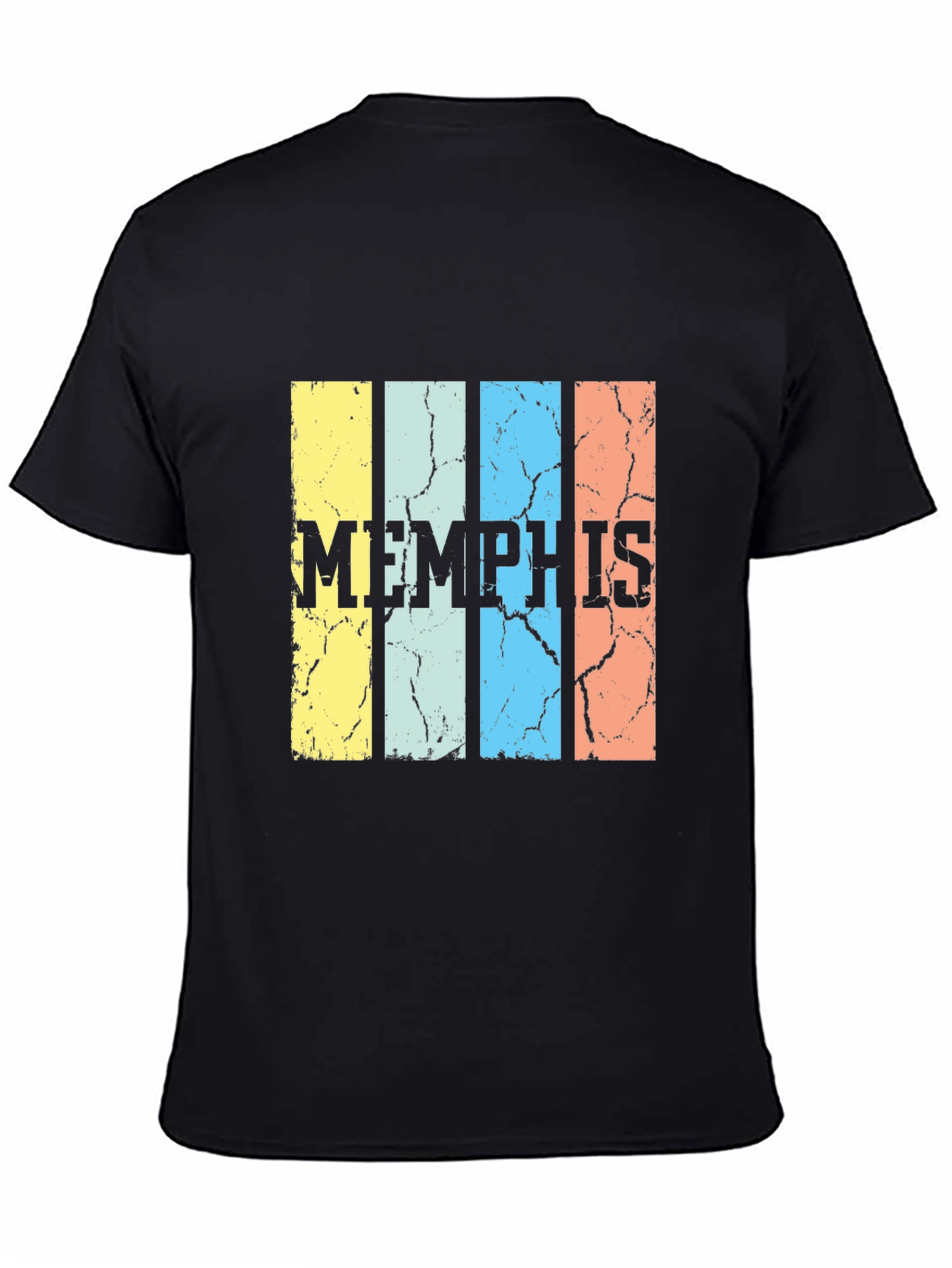 Memphis Retro Striped T-Shirt