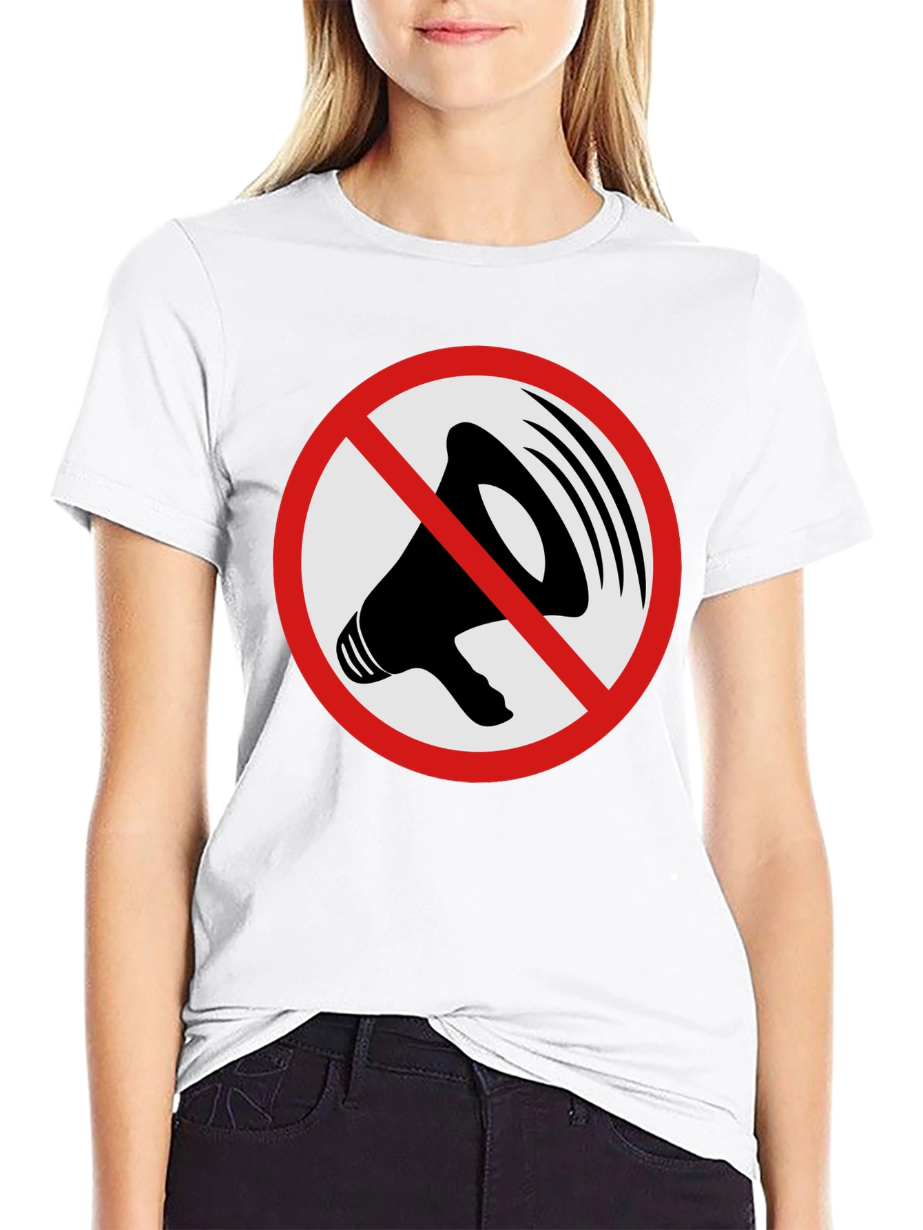 Speak Out Mens Graphic Tee - Black