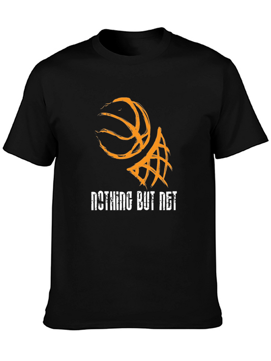 Nothing But Net Basketball Graphic T-Shirt