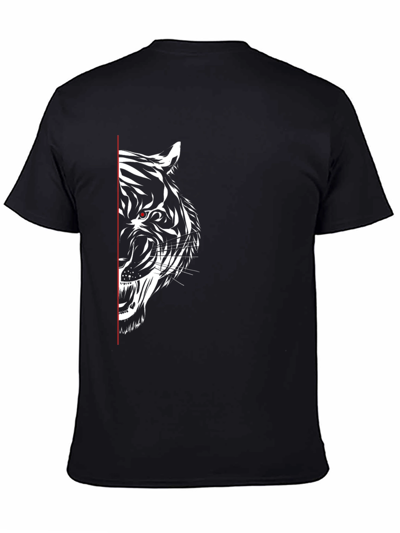 Black Tiger Graphic Tee - Fierce Style