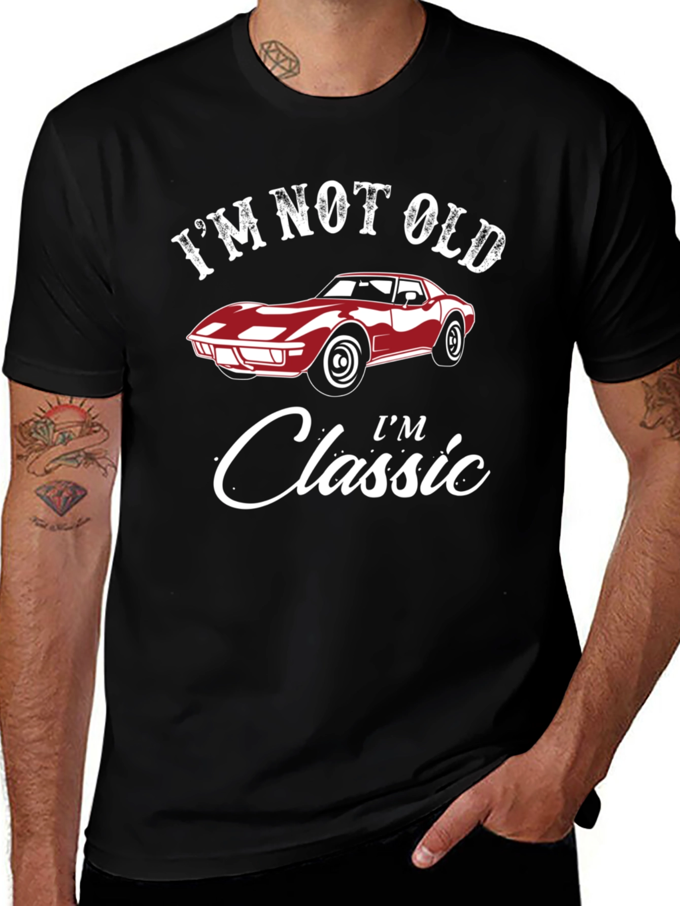 Im Not Old Im Classic Car T-Shirt