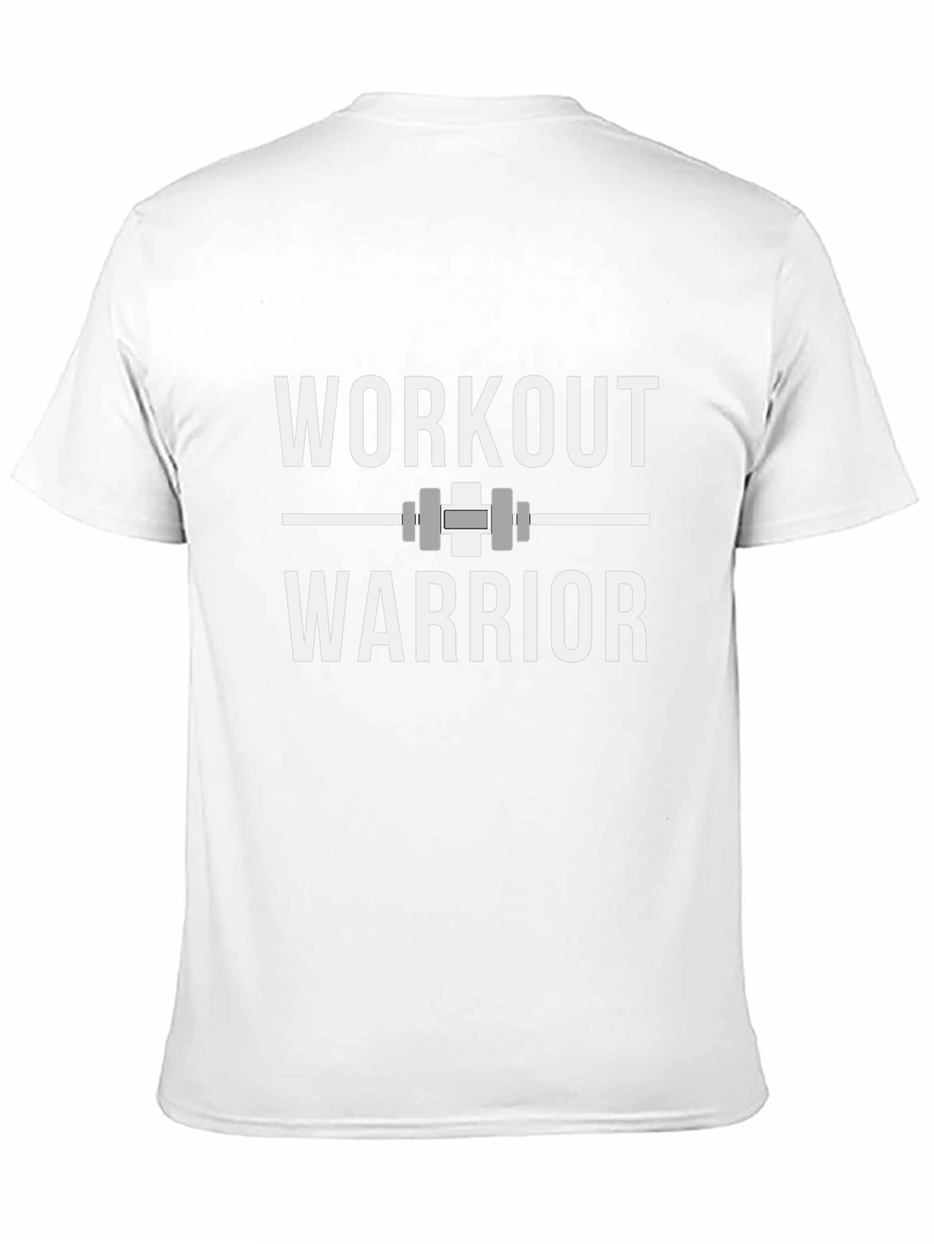 Workout Warrior Graphic T-Shirt - Black