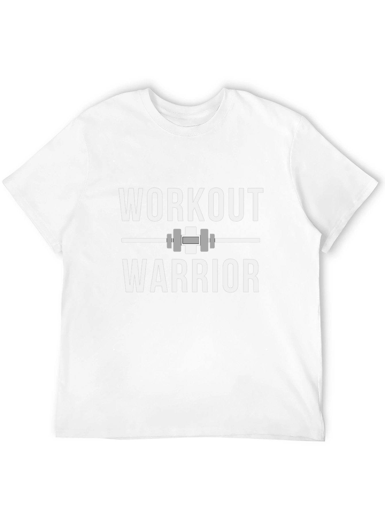 Workout Warrior Graphic T-Shirt - Black
