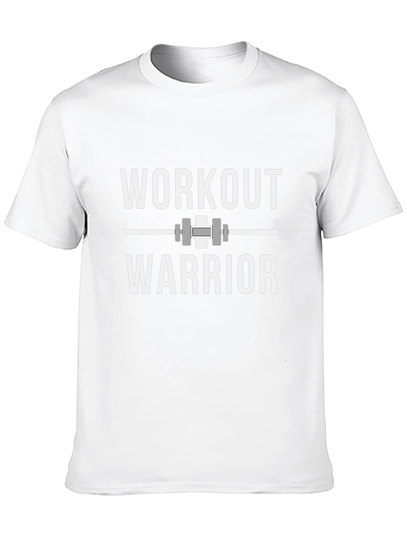 Workout Warrior Graphic T-Shirt - Black