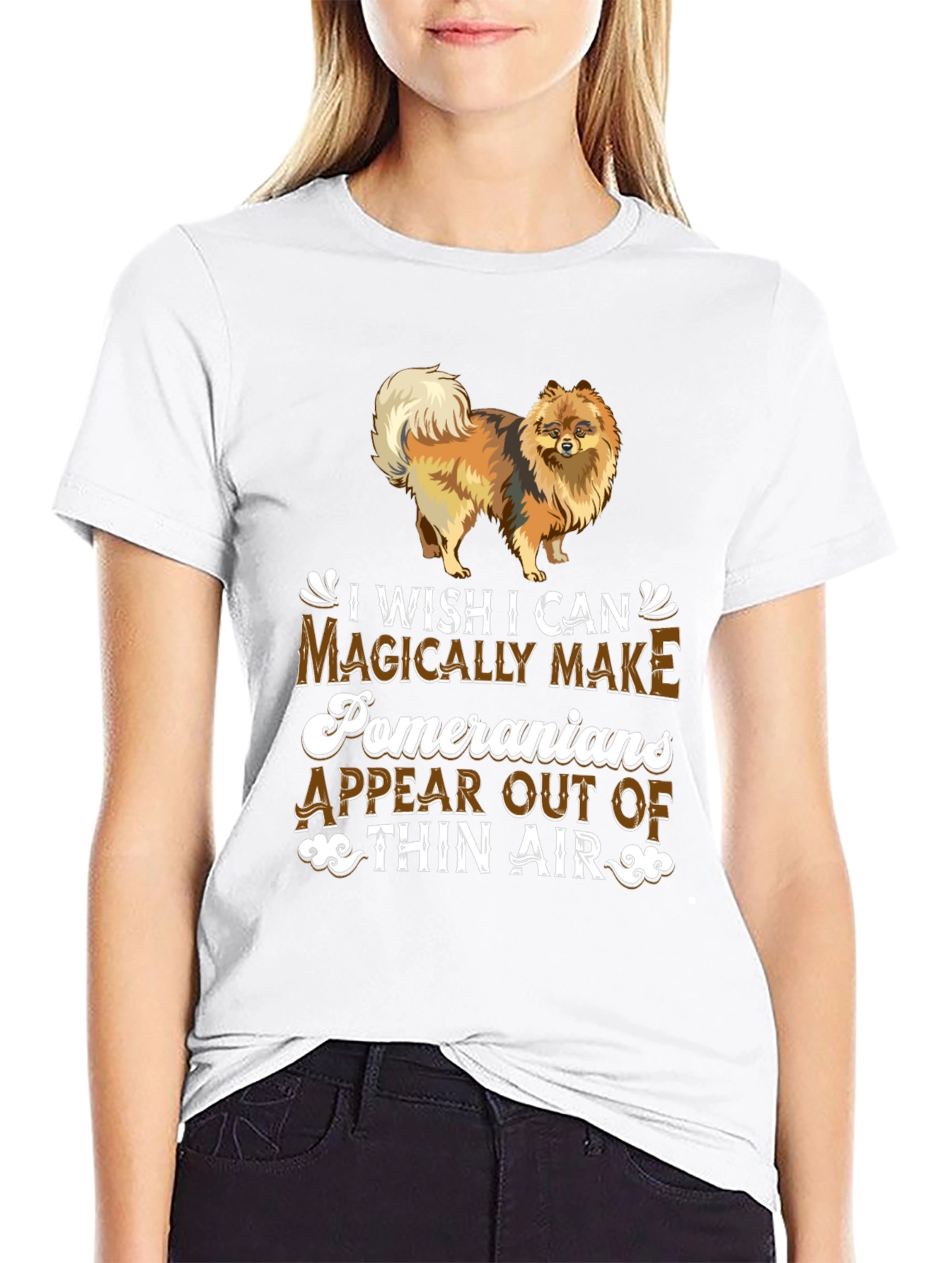Magical Pomeranian T-Shirt – Funny Pomeranian Lover Graphic Tee