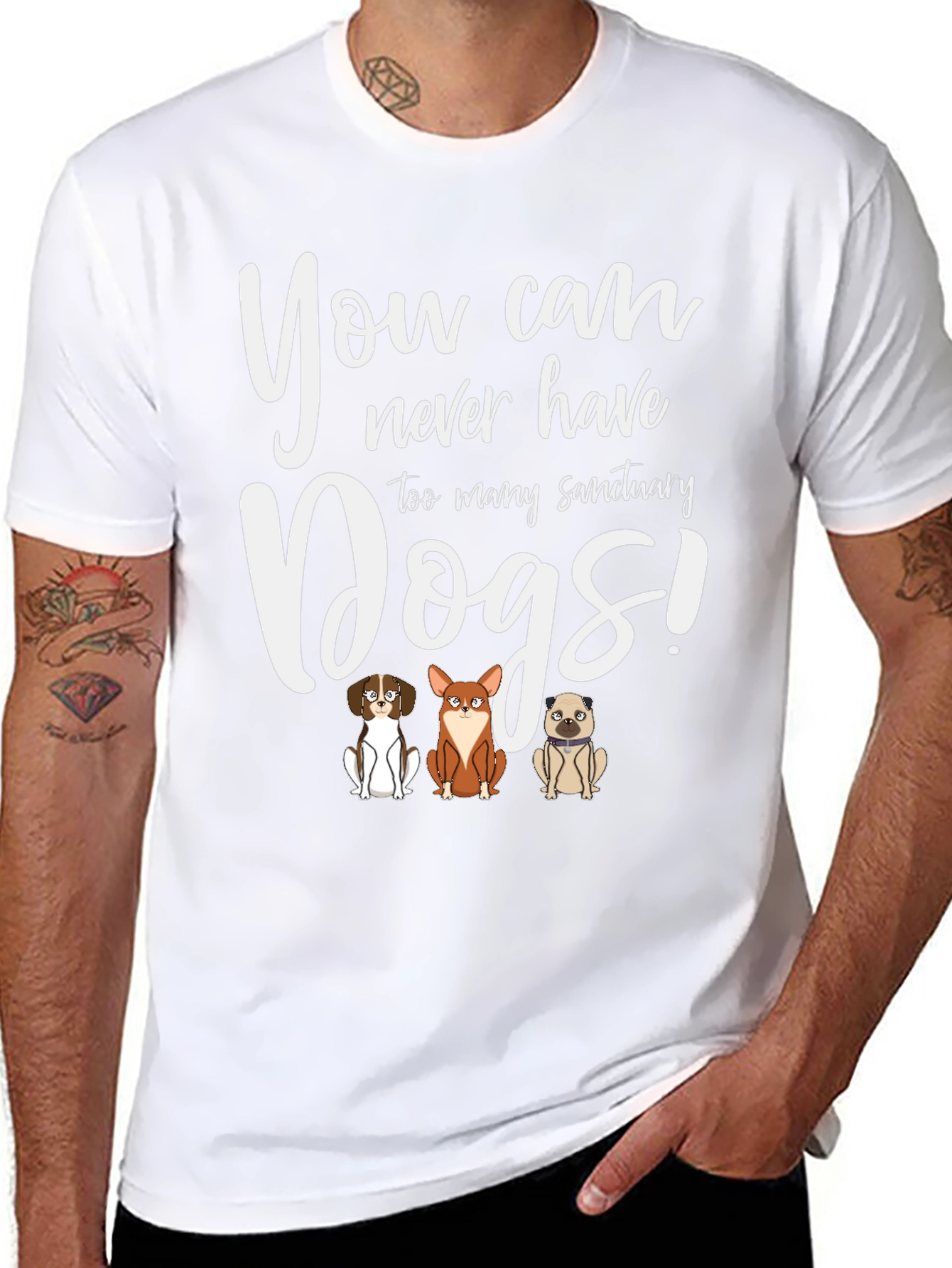 You Can Never Have Too Many Sanctuary Dogs T-Shirt