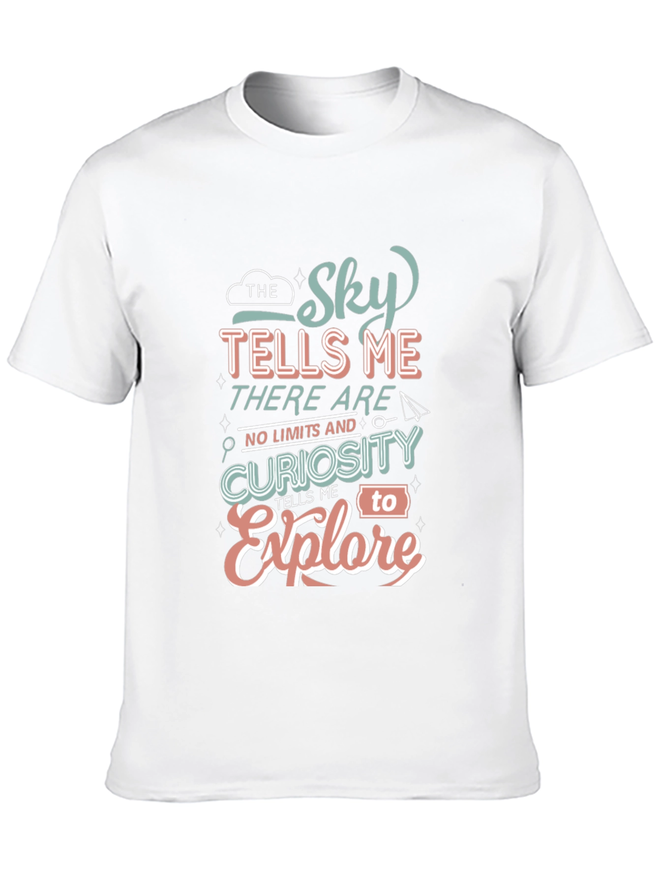 The Sky Tells Me Graphic T-Shirt