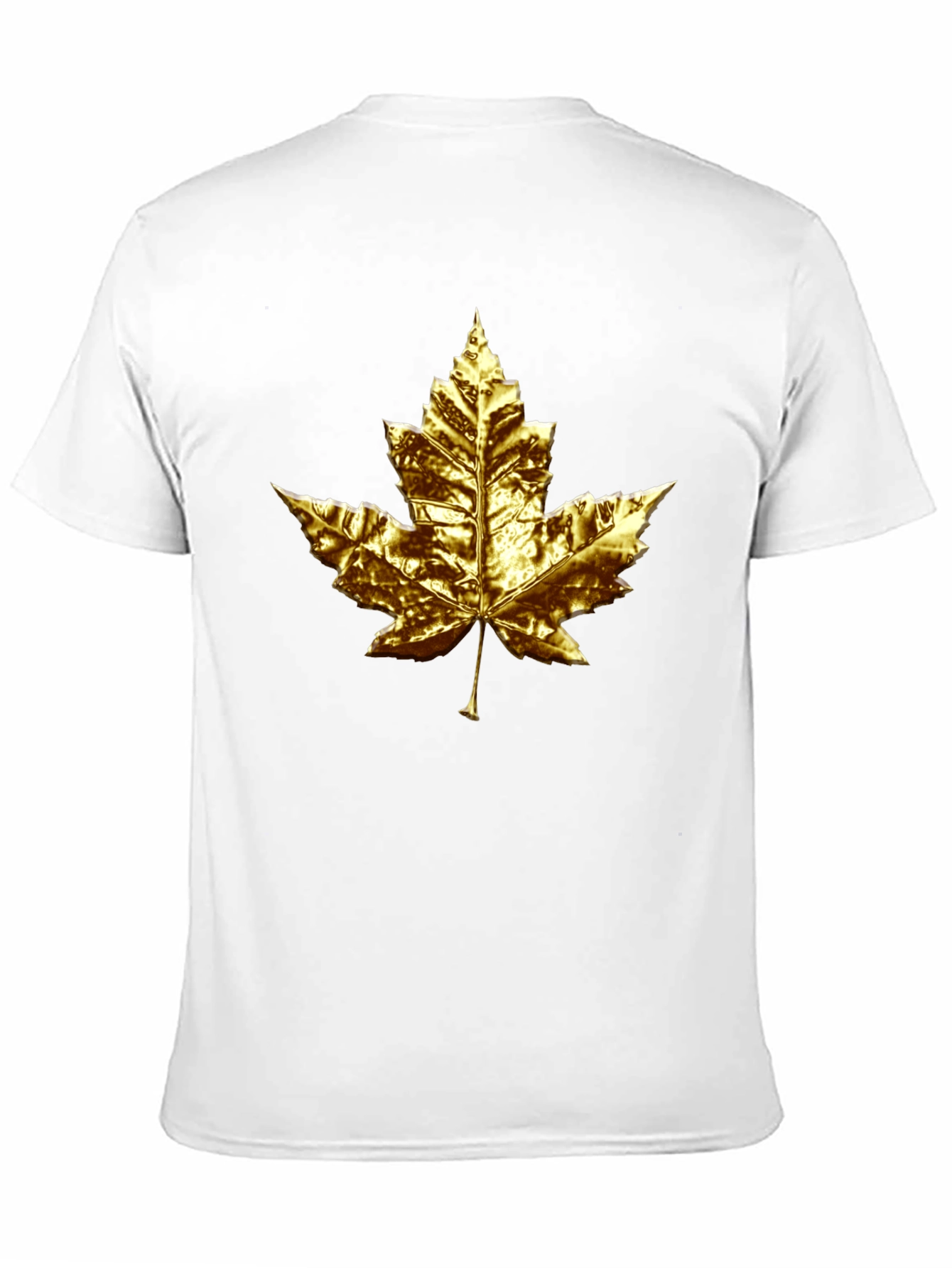 Golden Maple Leaf Graphic Tee