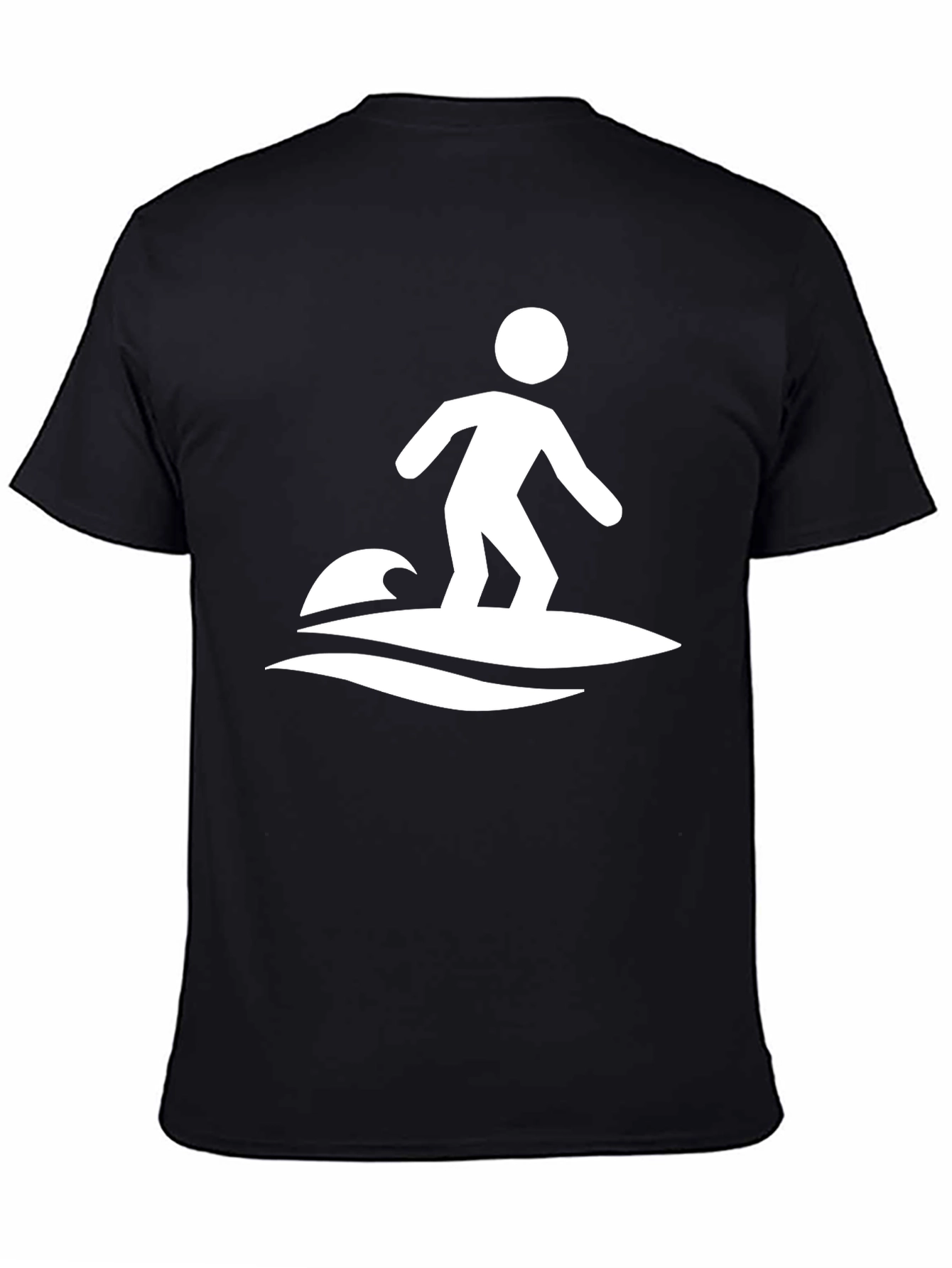 Surfer Graphic T-Shirt - Cool Wave Design