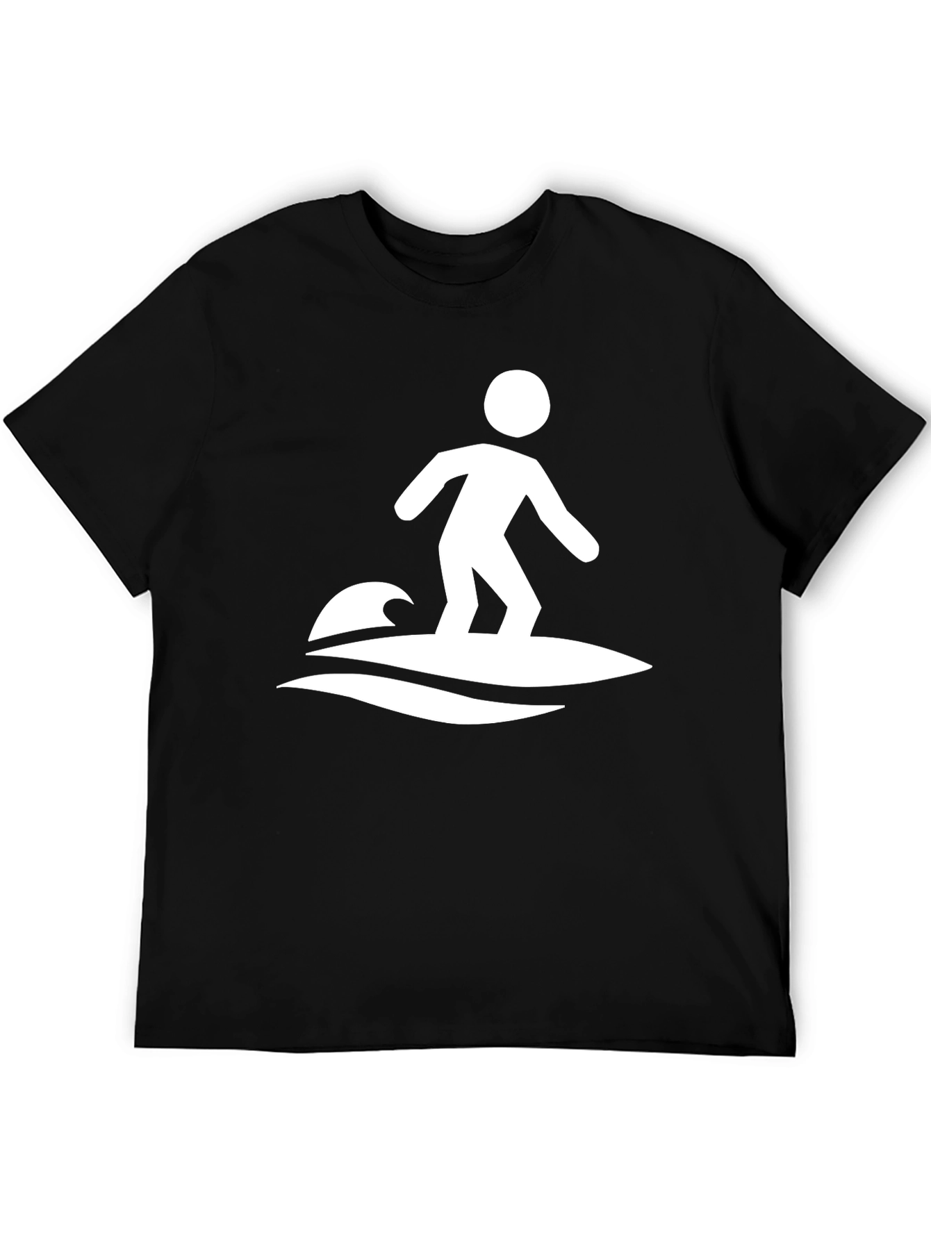 Surfer Graphic T-Shirt - Cool Wave Design