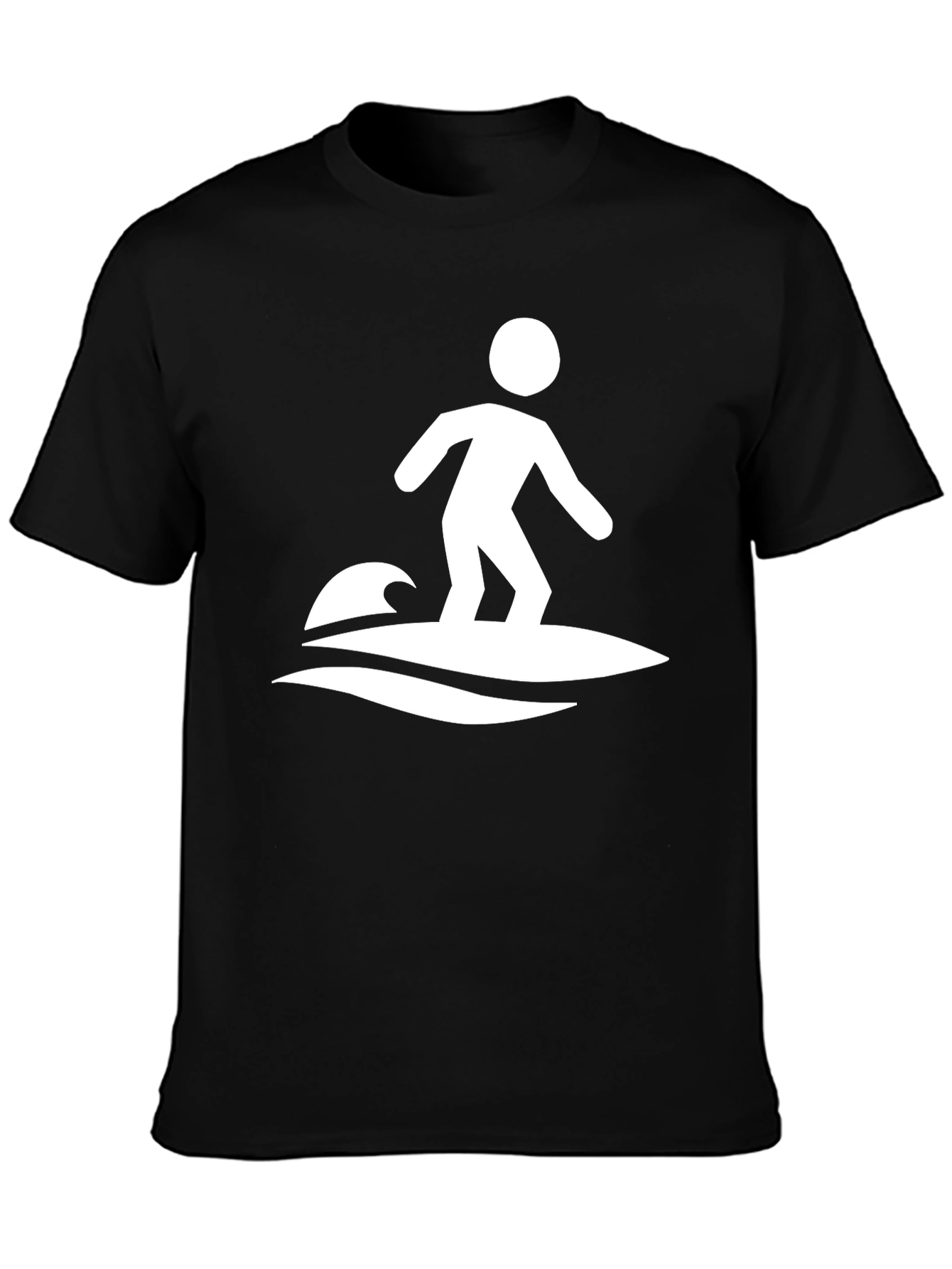 Surfer Graphic T-Shirt - Cool Wave Design