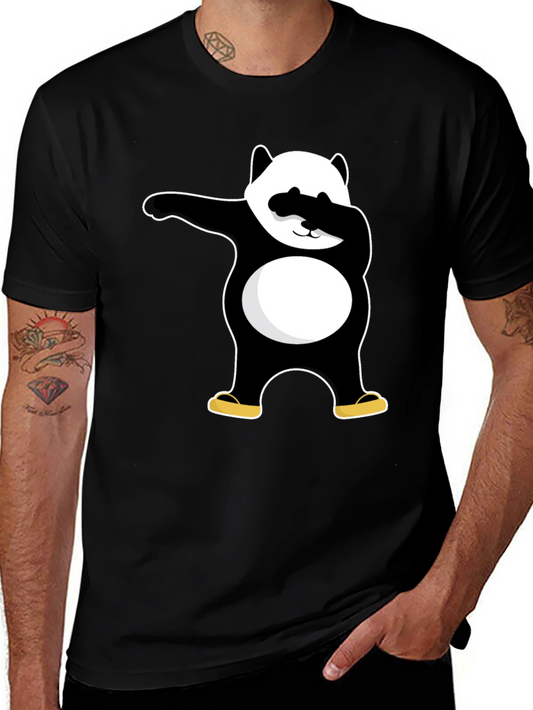 Dabbing Panda Graphic T-Shirt - Cool & Fun Design