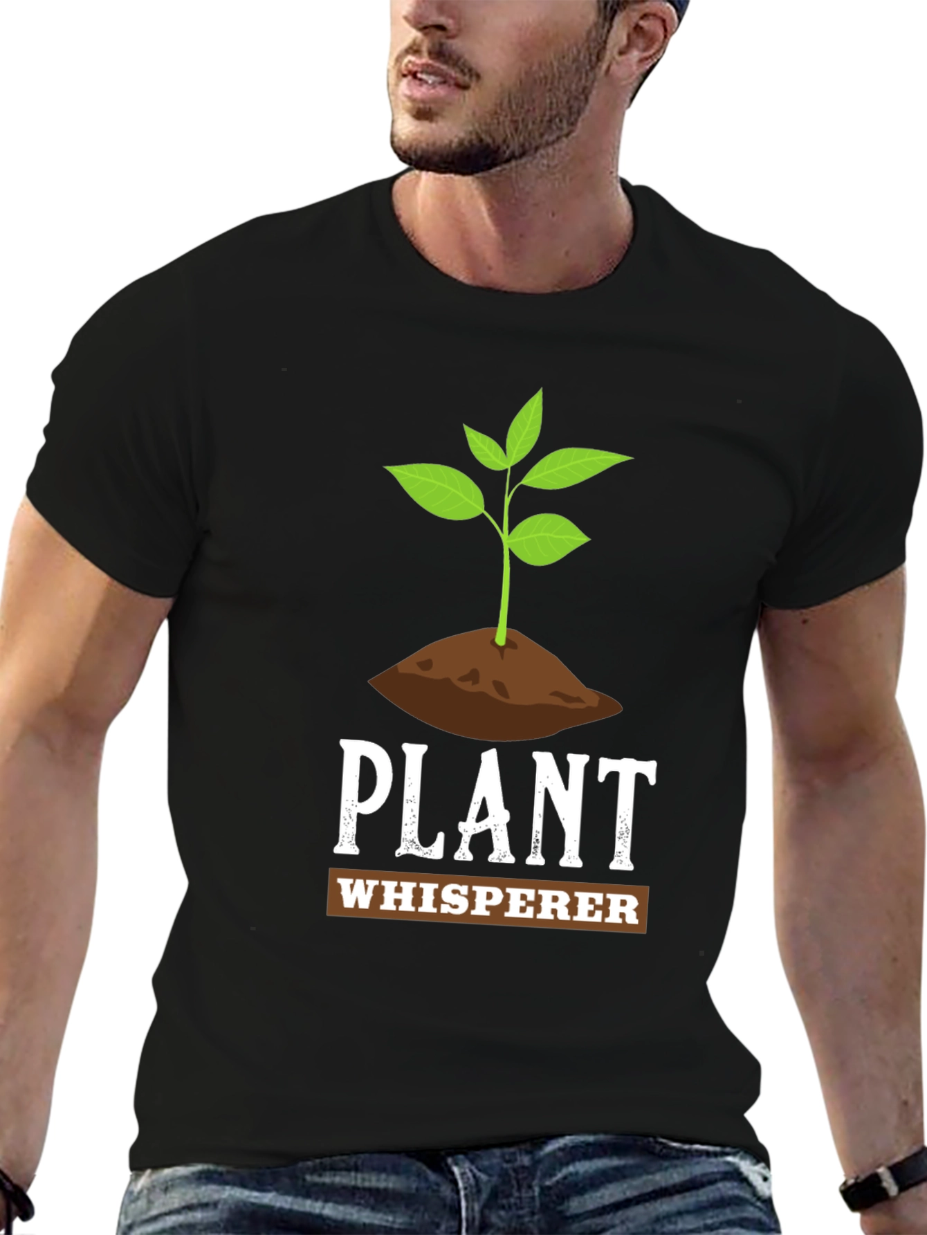 Plant Whisperer Graphic Tee - Gardening T-Shirt