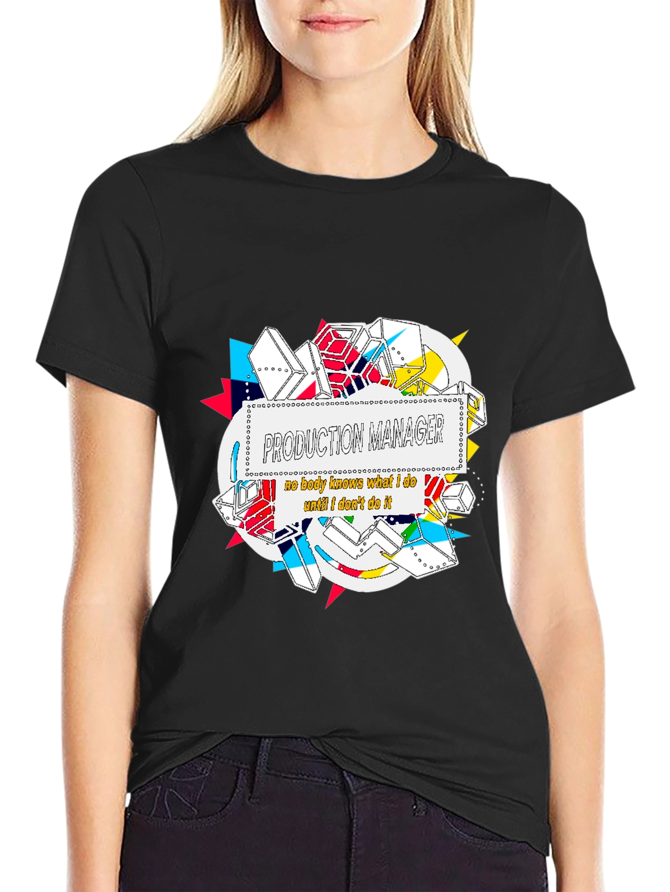 Production Manager Funny Graphic Tee