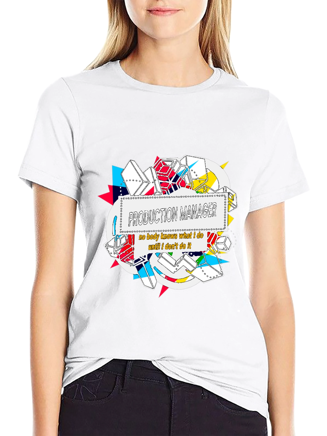 Production Manager Funny Graphic Tee
