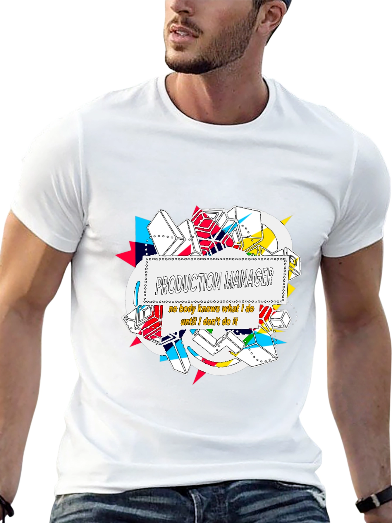 Production Manager Funny Graphic Tee