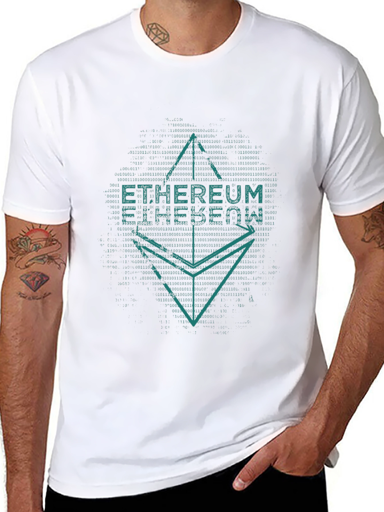 Ethereum Crypto Black T-Shirt