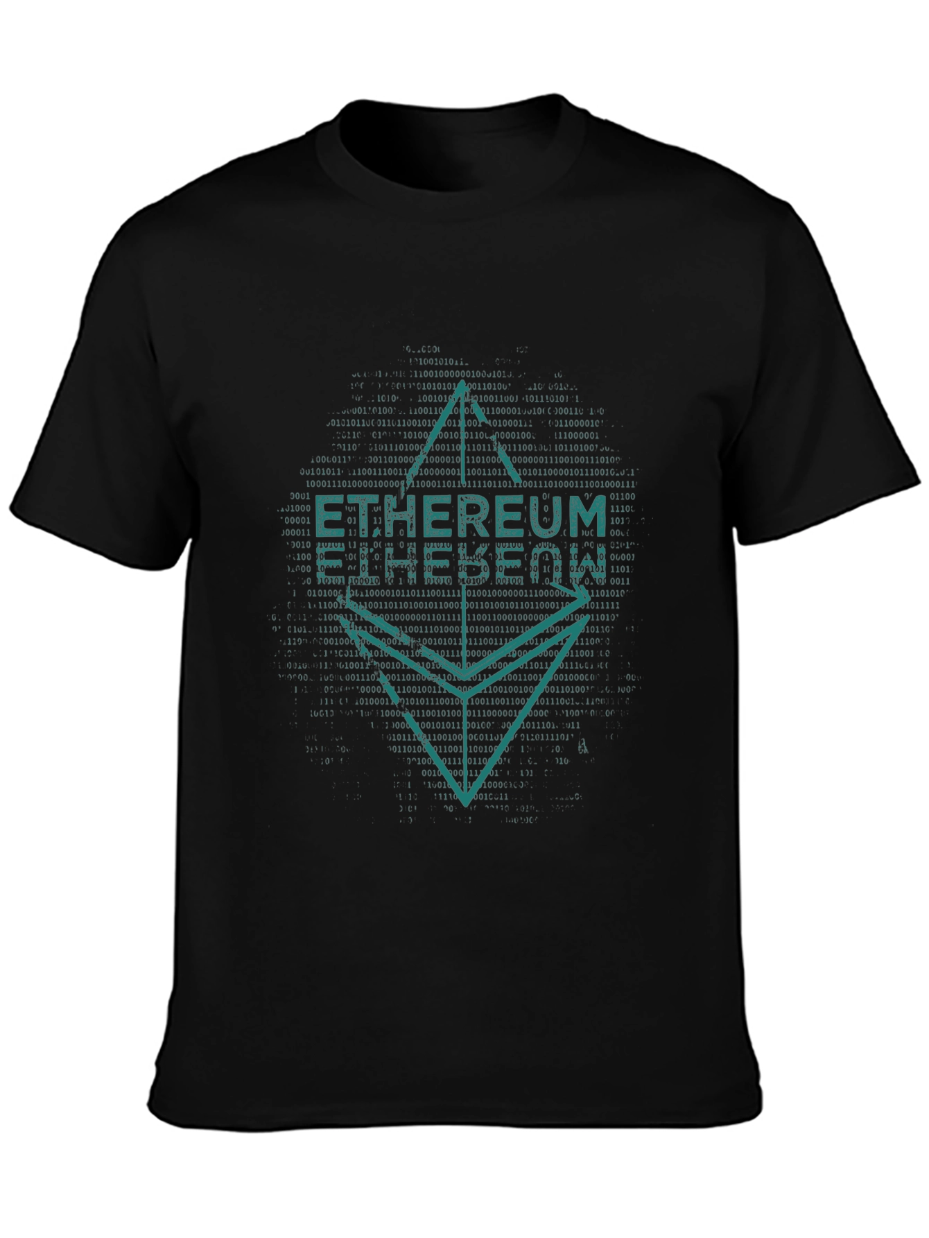 Ethereum Crypto Black T-Shirt