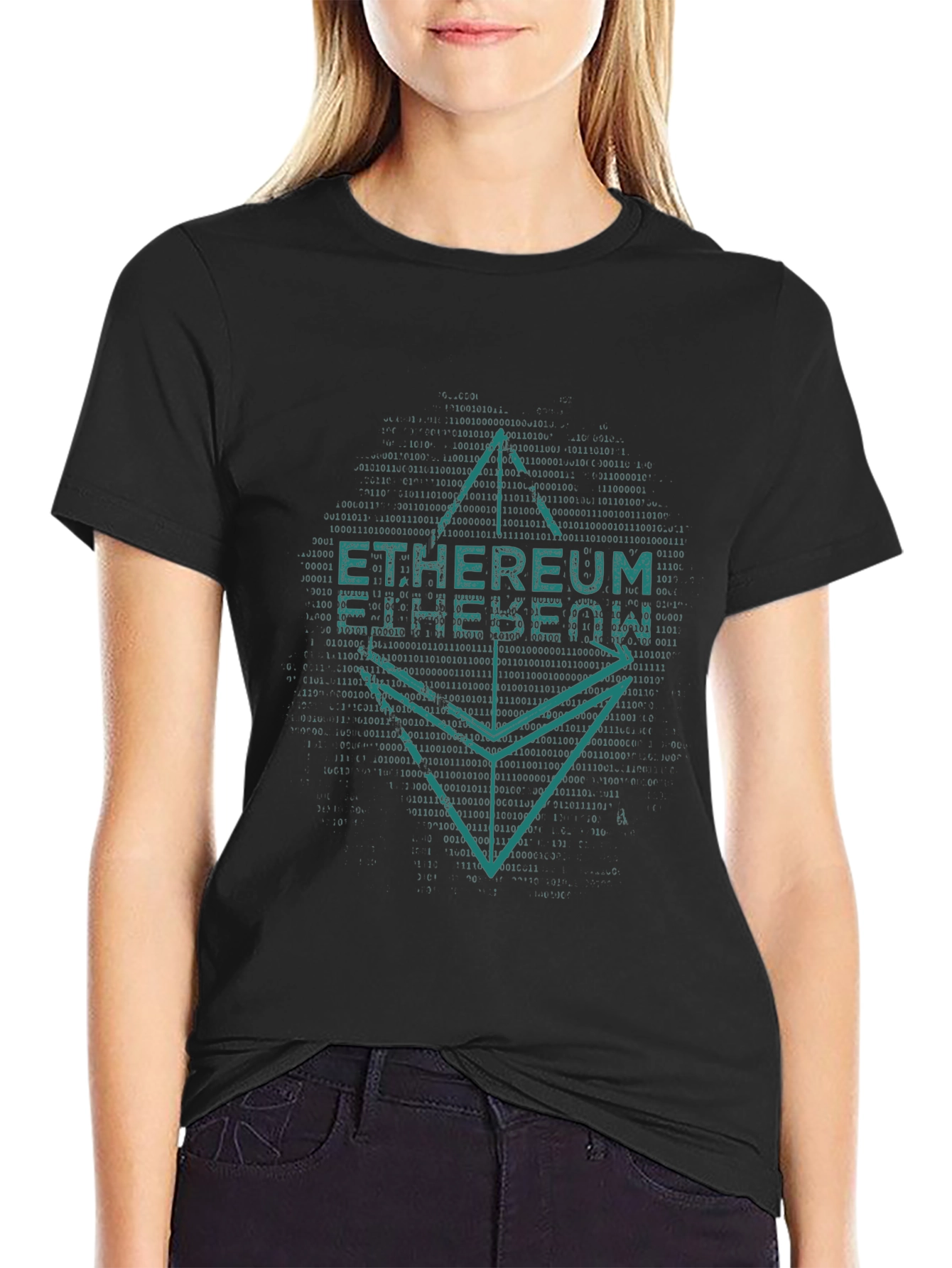 Ethereum Crypto Black T-Shirt