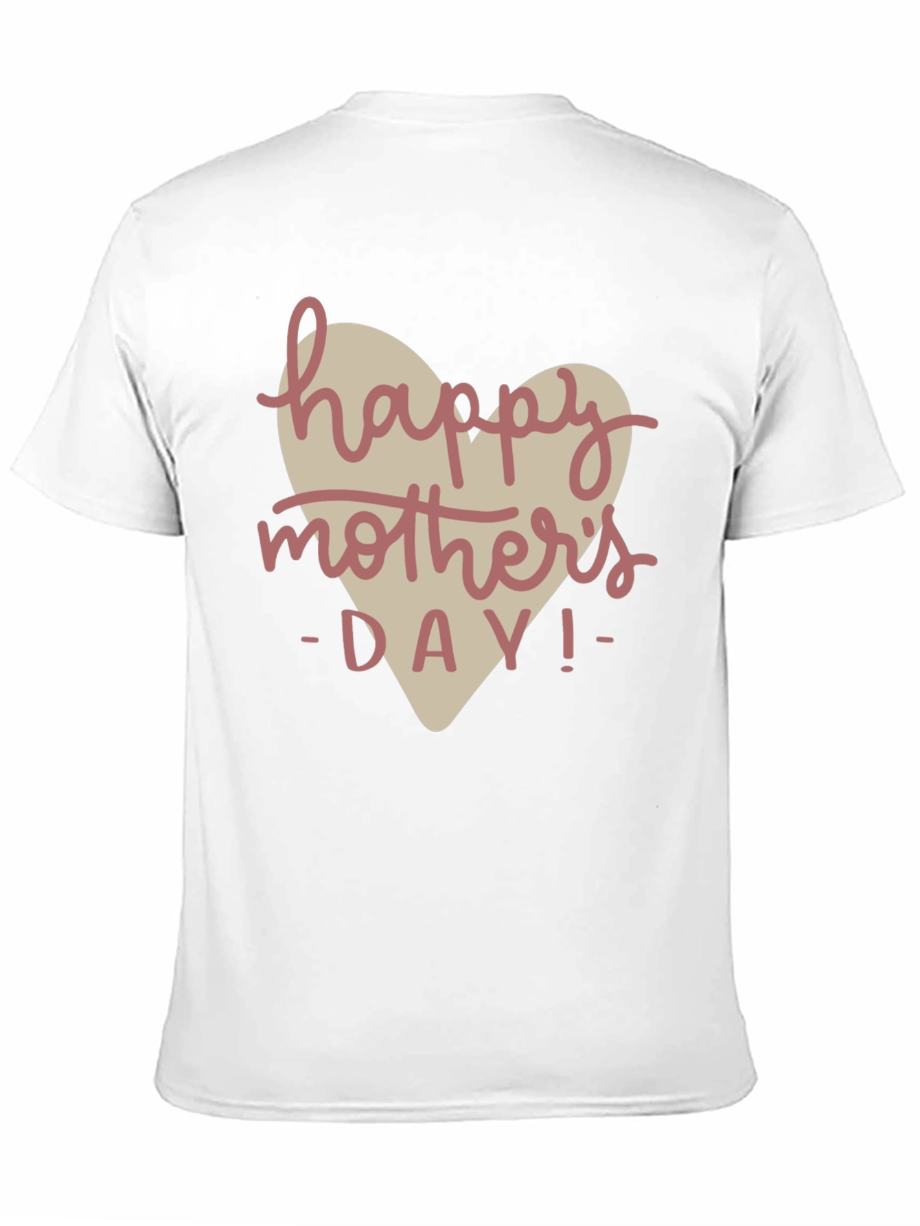 Happy Mothers Day Black T-Shirt