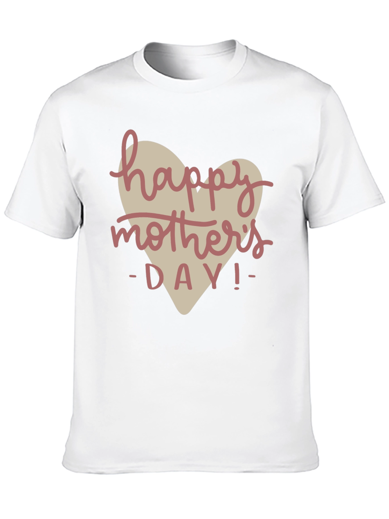 Happy Mothers Day Black T-Shirt