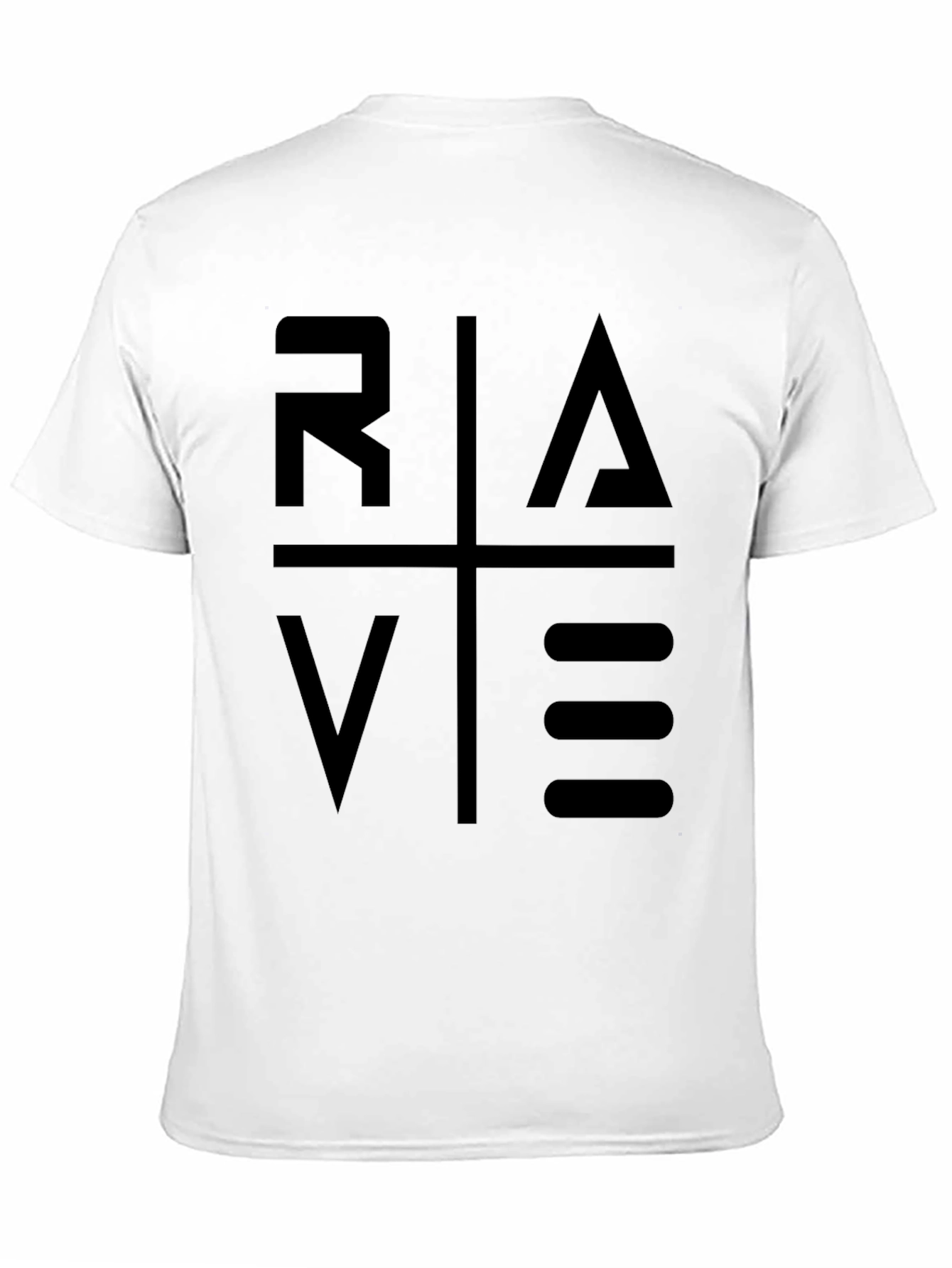 RAVE Graphic T-Shirt - Modern Minimalist Design