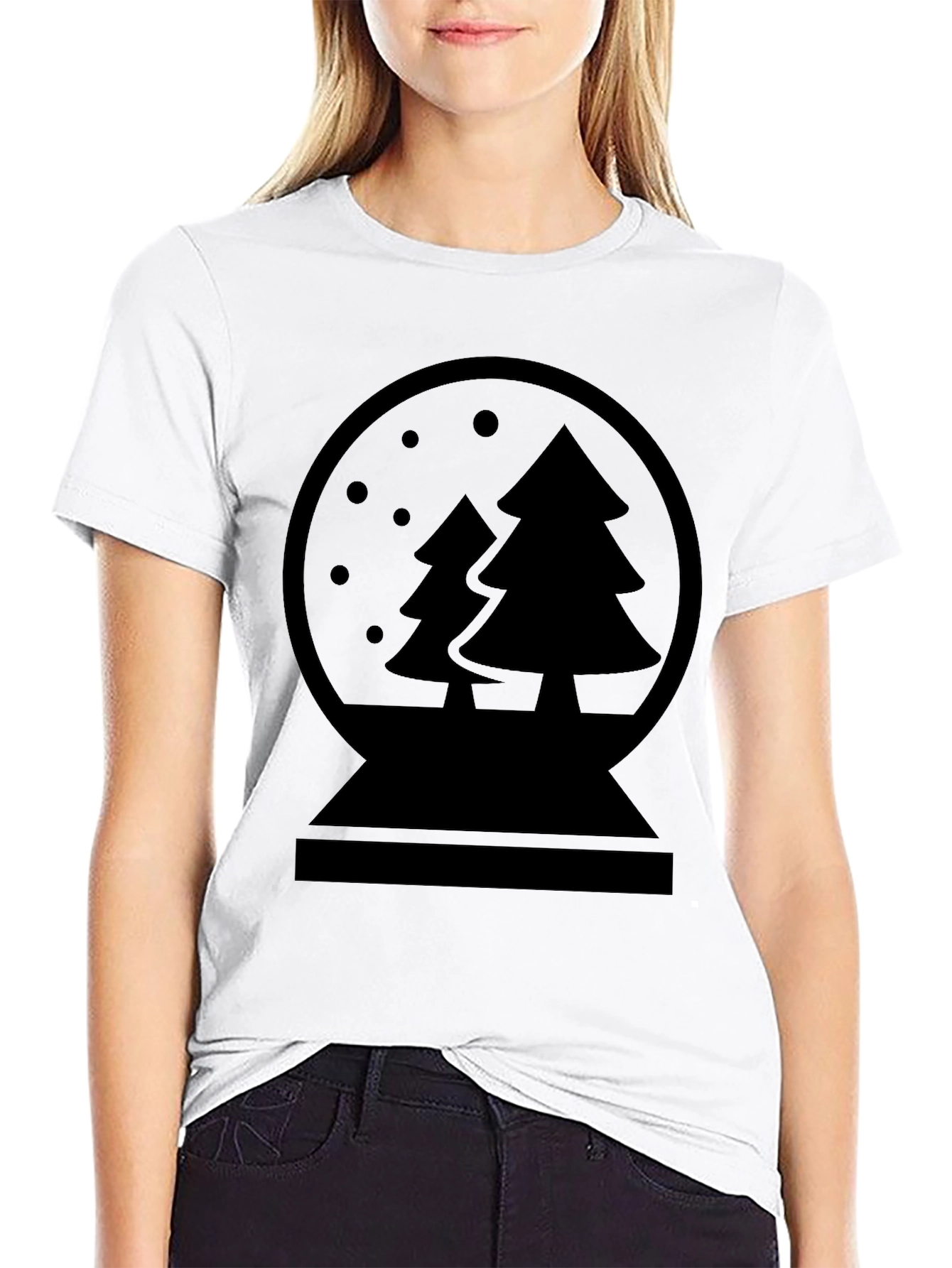 Snow Globe Holiday T-Shirt