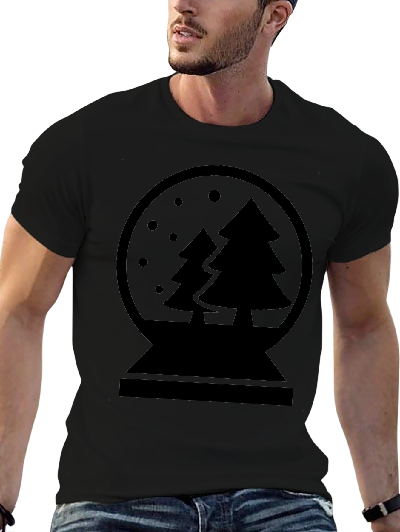 Snow Globe Holiday T-Shirt