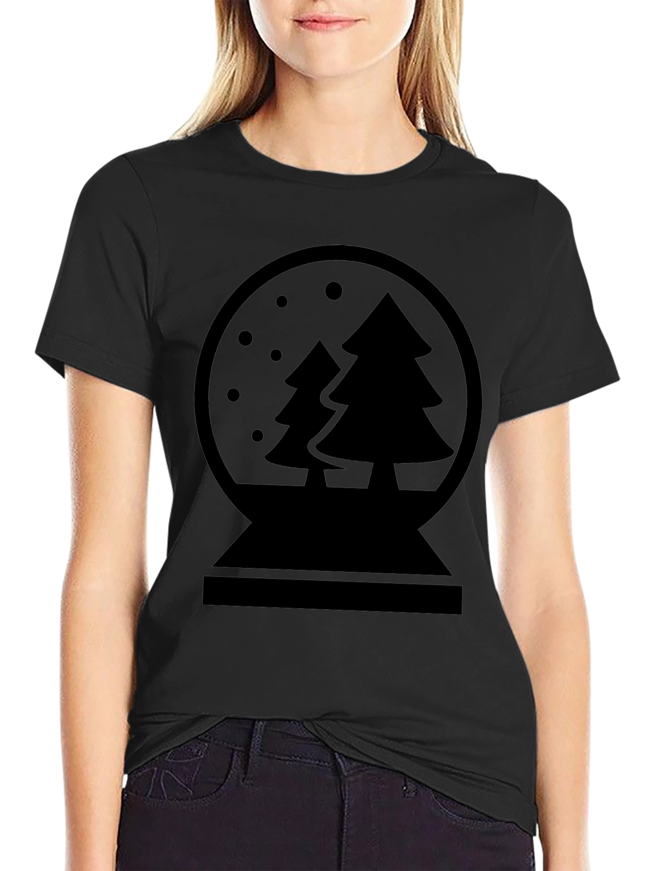 Snow Globe Holiday T-Shirt