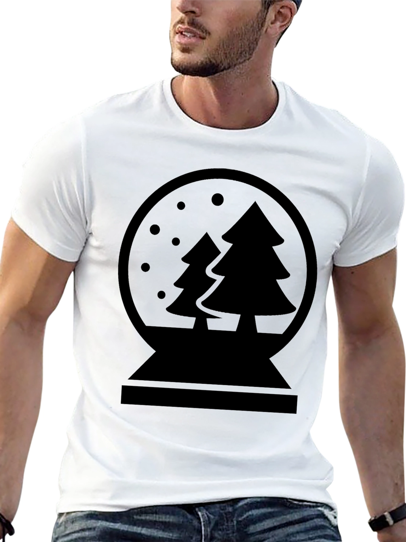 Snow Globe Holiday T-Shirt