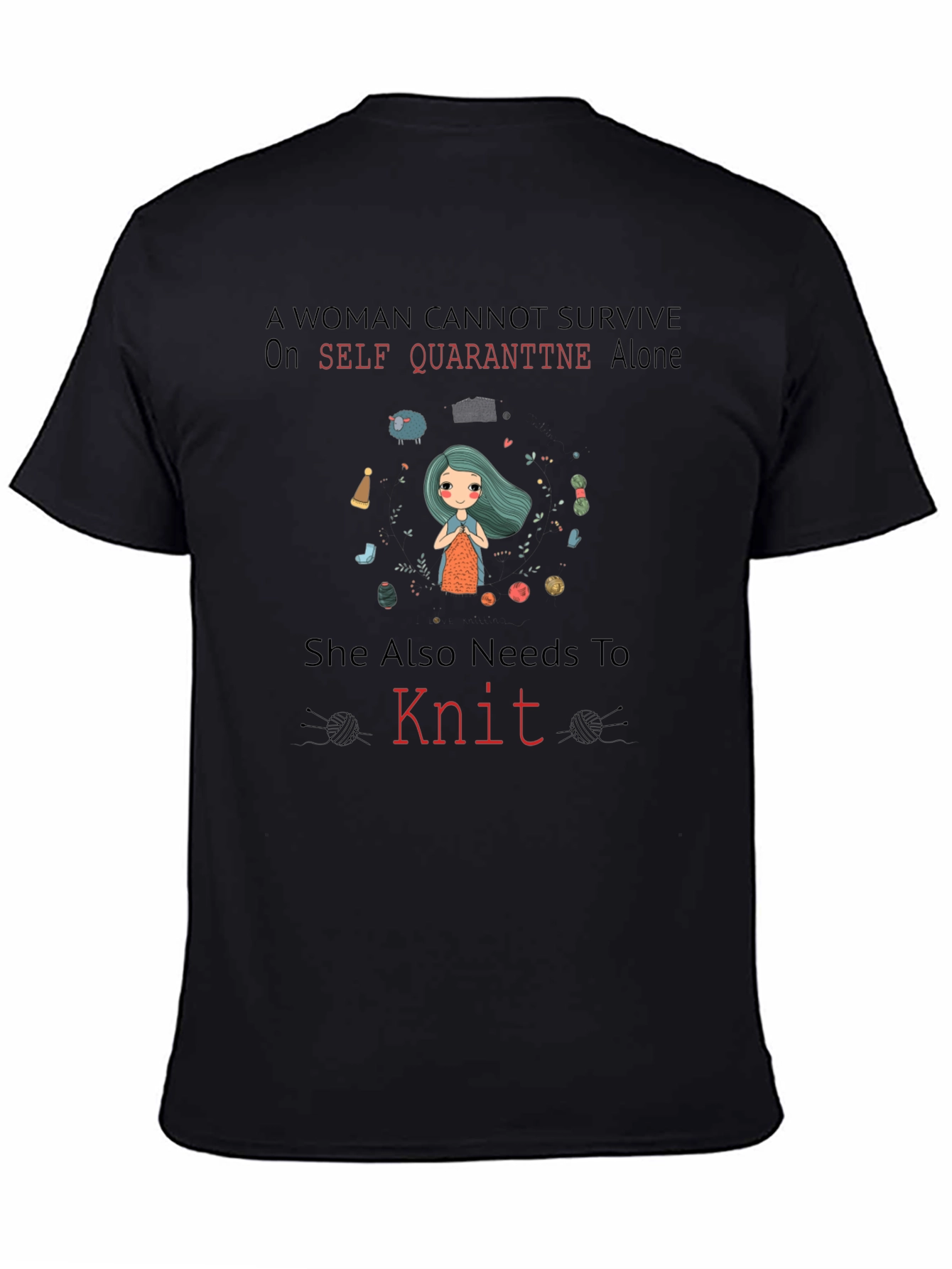 Quarantine Knit Tee - A Womans Essential
