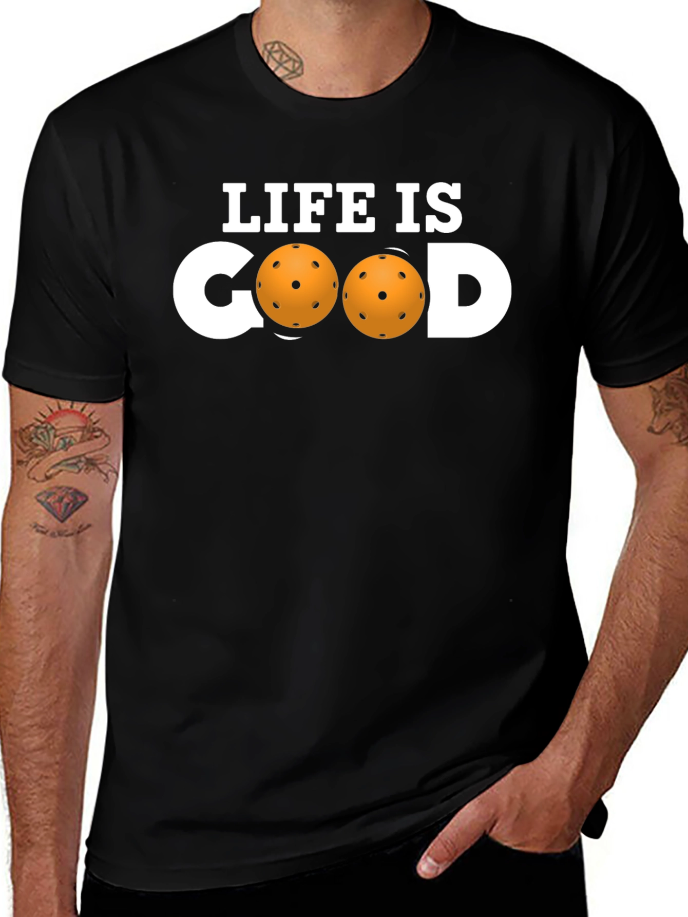 Life Is Good Pickleball T-Shirt