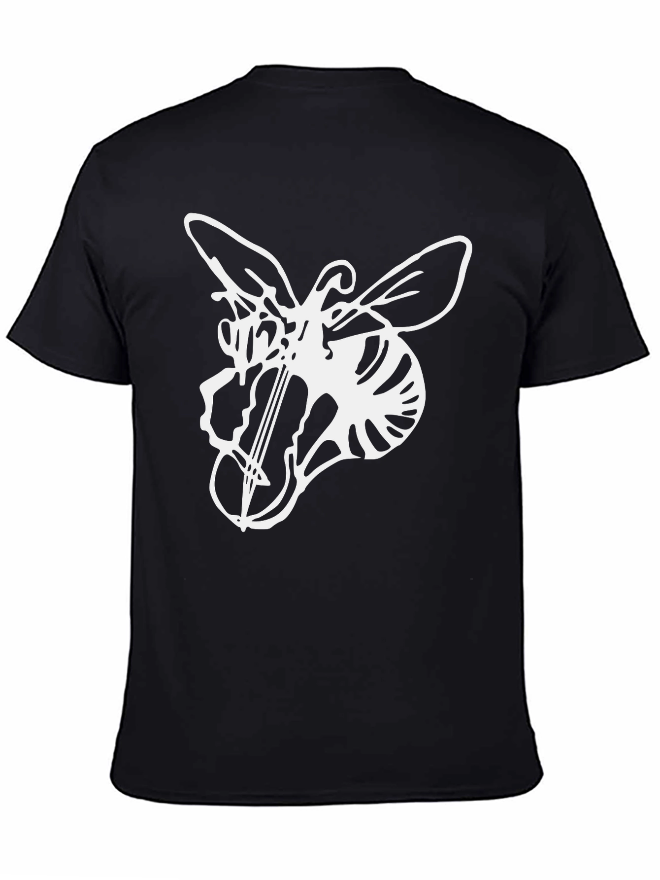 Bee Violin T-Shirt - Unique Graphic Tee